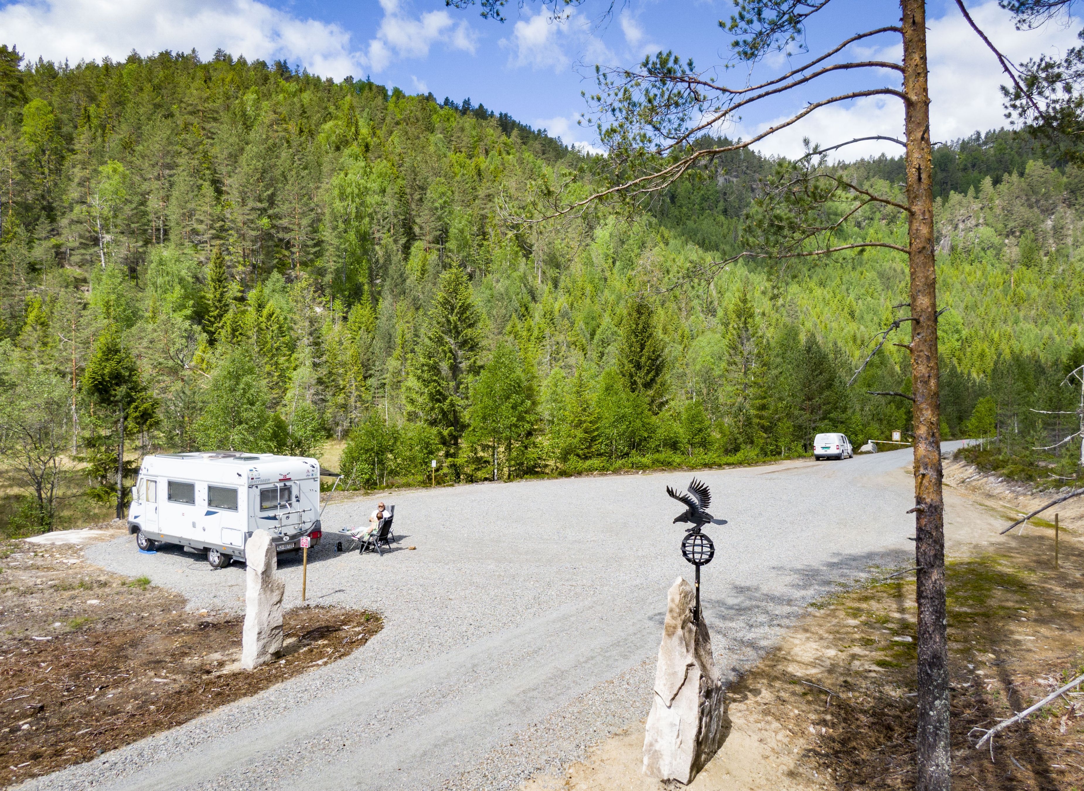 The eagle's nest — Campervan Site in Nome Municipality