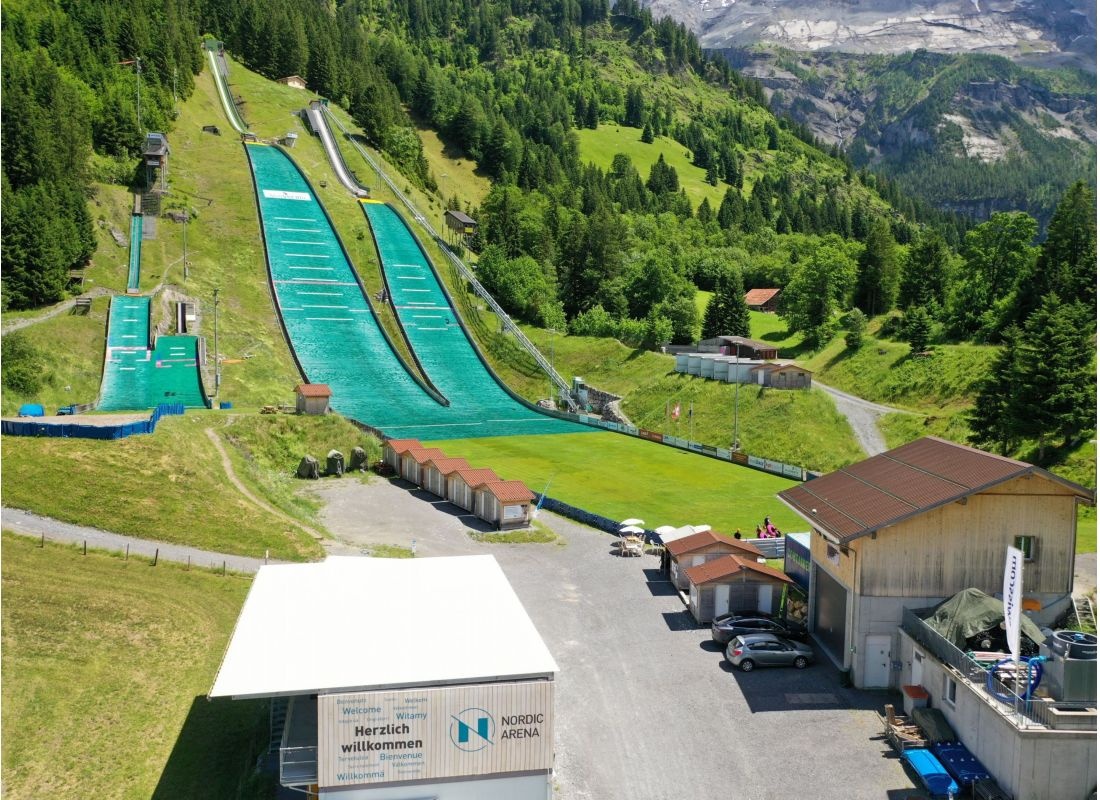Swisscom Nordic Arena Kandersteg — Stellplatz in Kandersteg