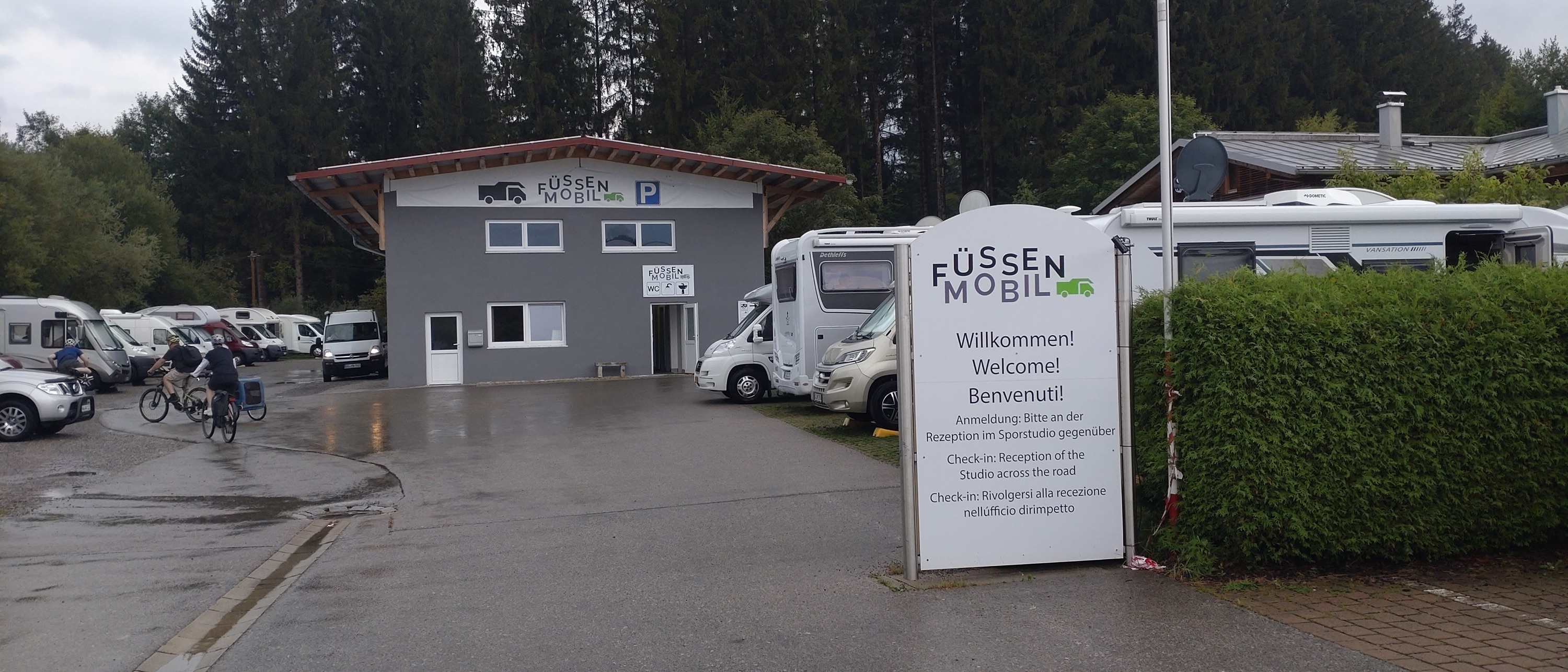 Stellplatz Sportstudio Füssen — Stellplatz in Füssen