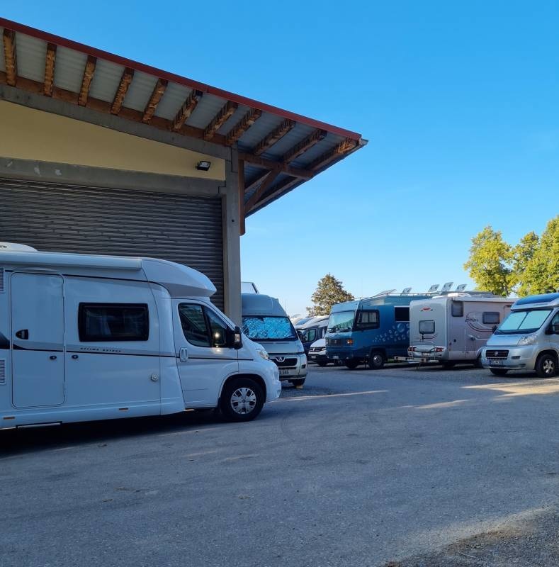 Stellplatz Sportstudio Füssen — Bobilplass in Füssen
