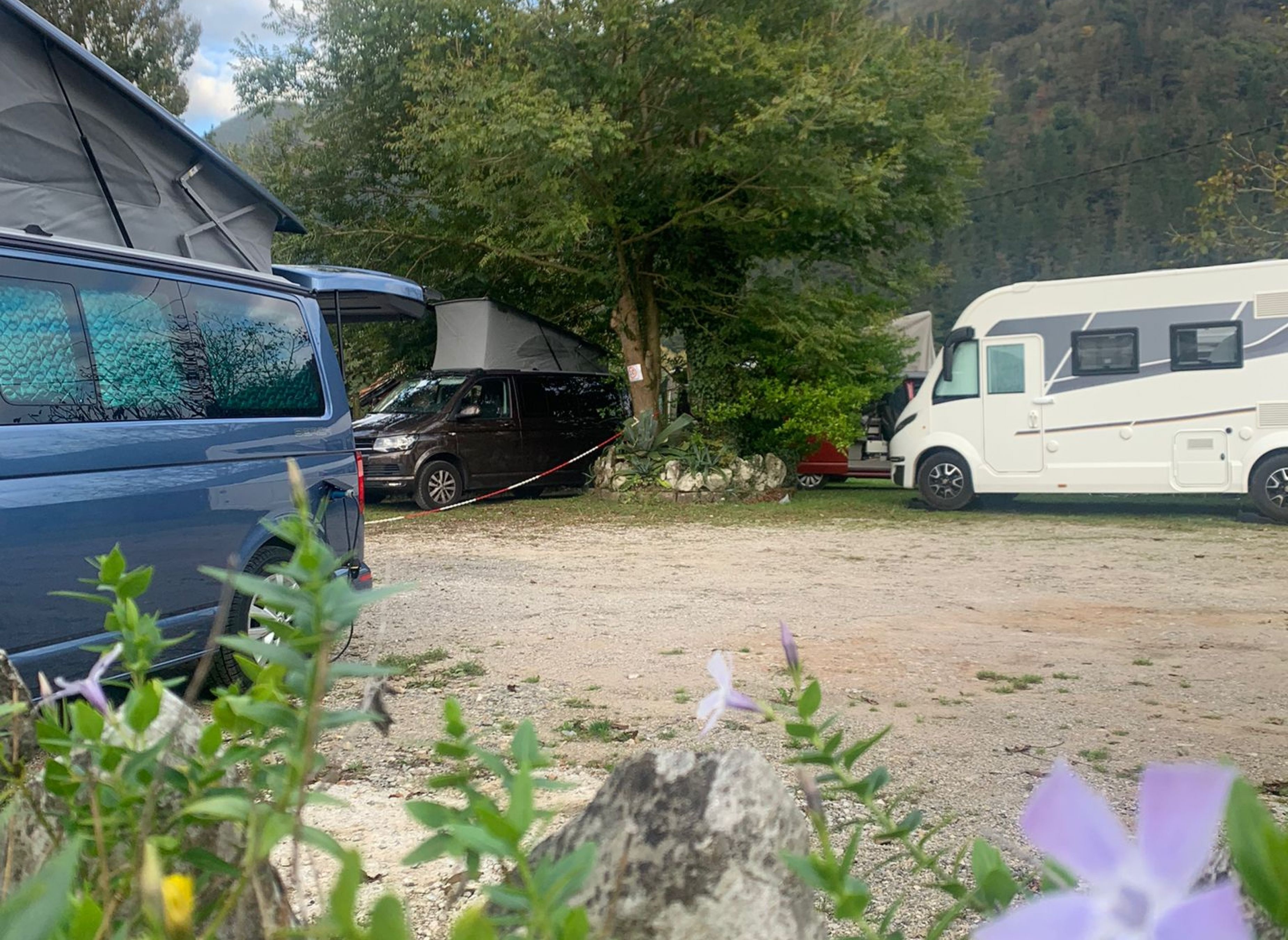 Autocarping — Area di sosta in Meca