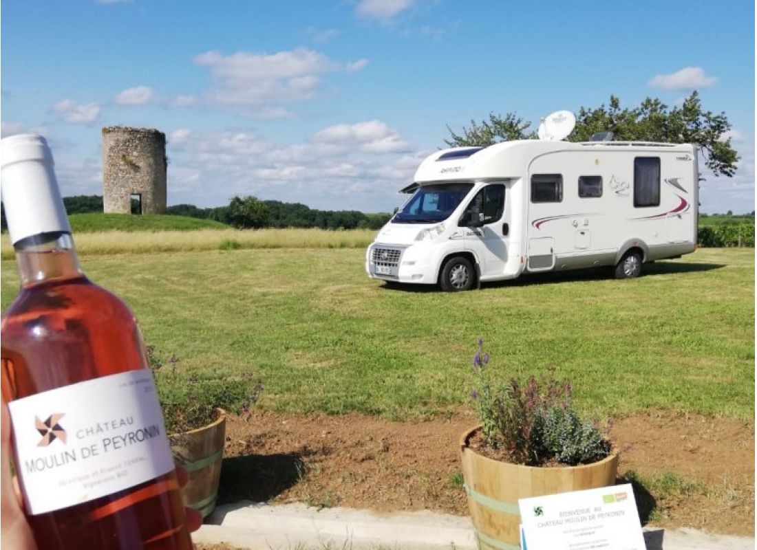 Peyronin camping car ! — Campervan Site in Pujols