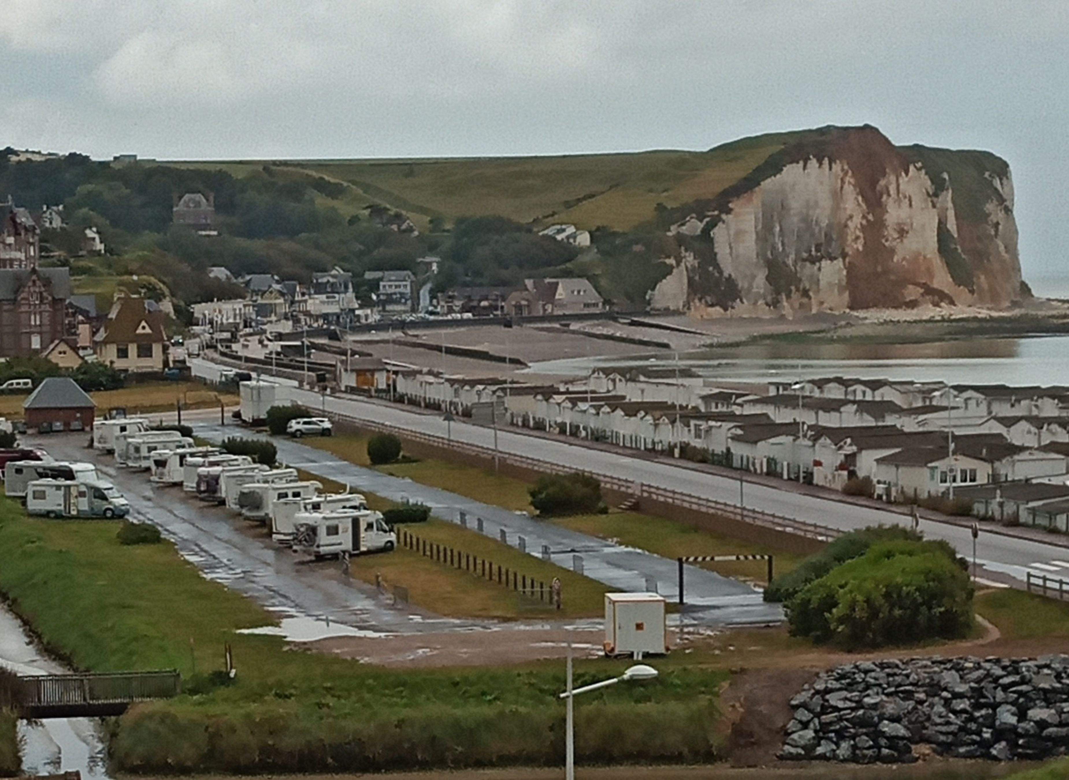 Stellplatz Veulettes-sur-Mer — Sp. parking dla kamperów in Veulettes-sur-Mer
