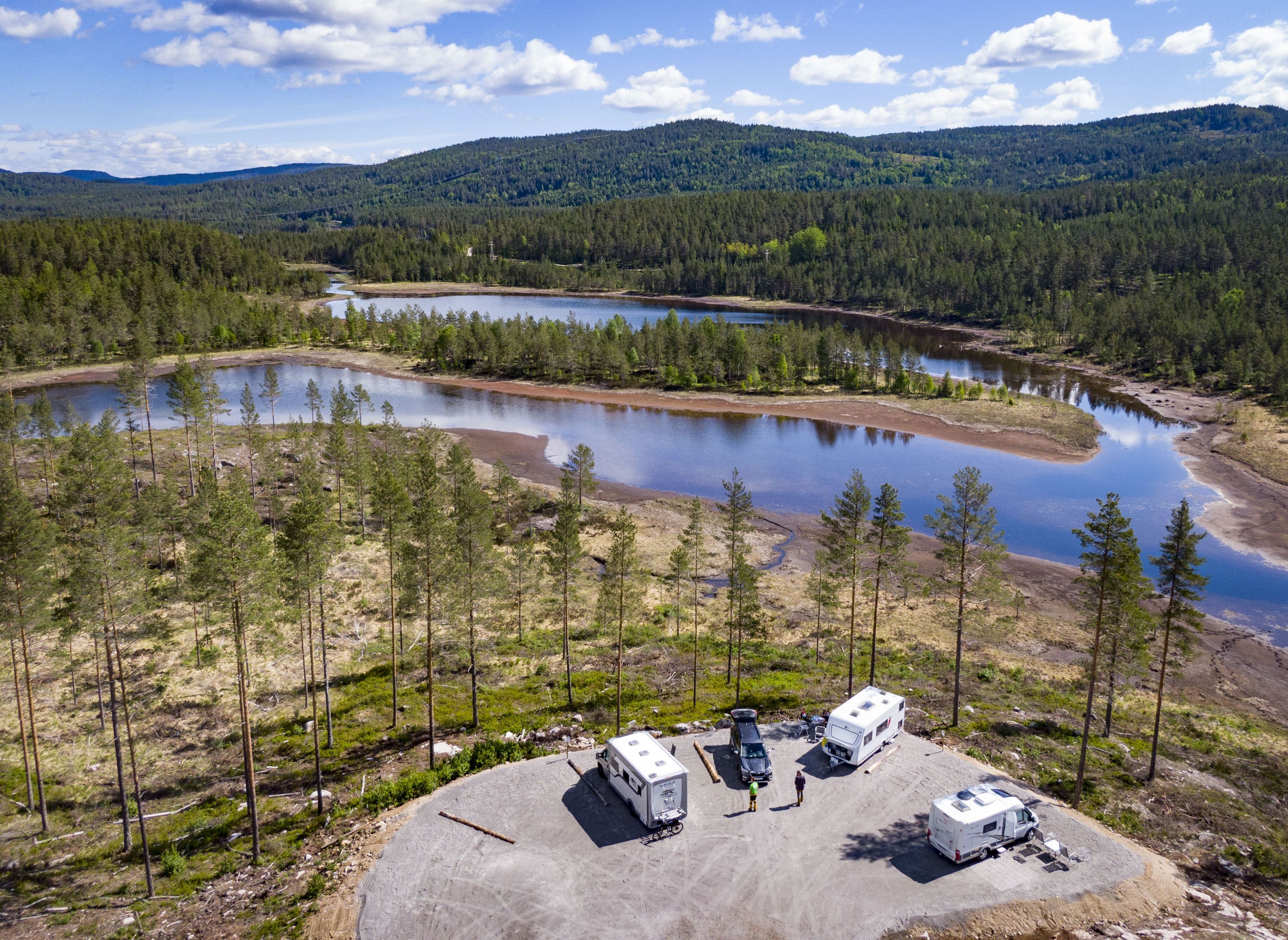 Moose hill — Campervan Site in Nome Municipality