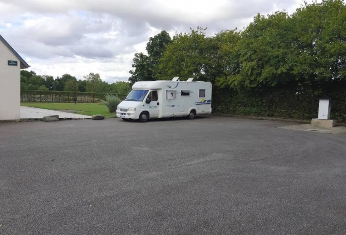 Stellplatz Gisay-la-Coudre — Camperplaats in Mesnil-en-Ouche