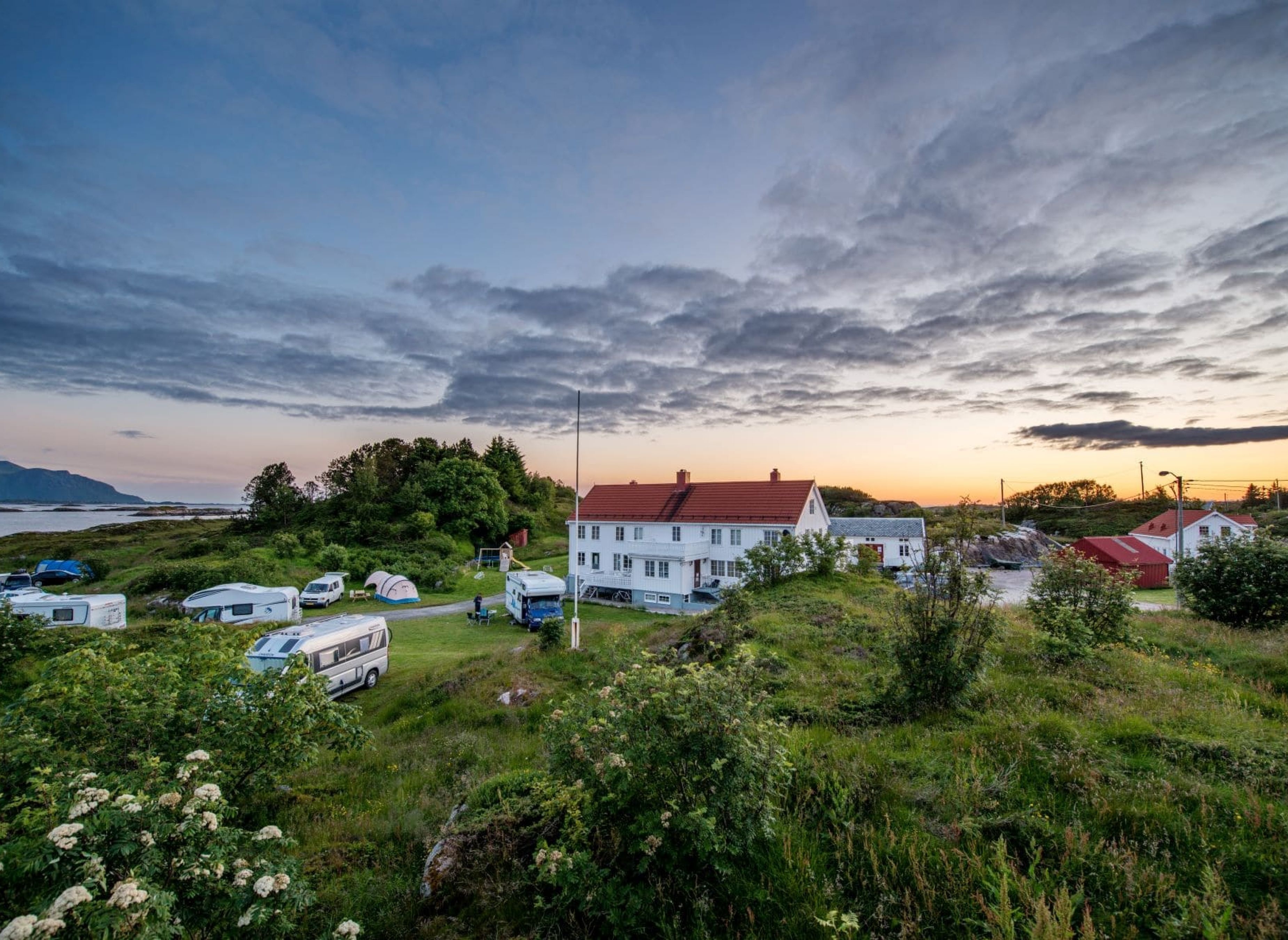 Lysø naturcamping + rorbuer — Campingplads in Averøy