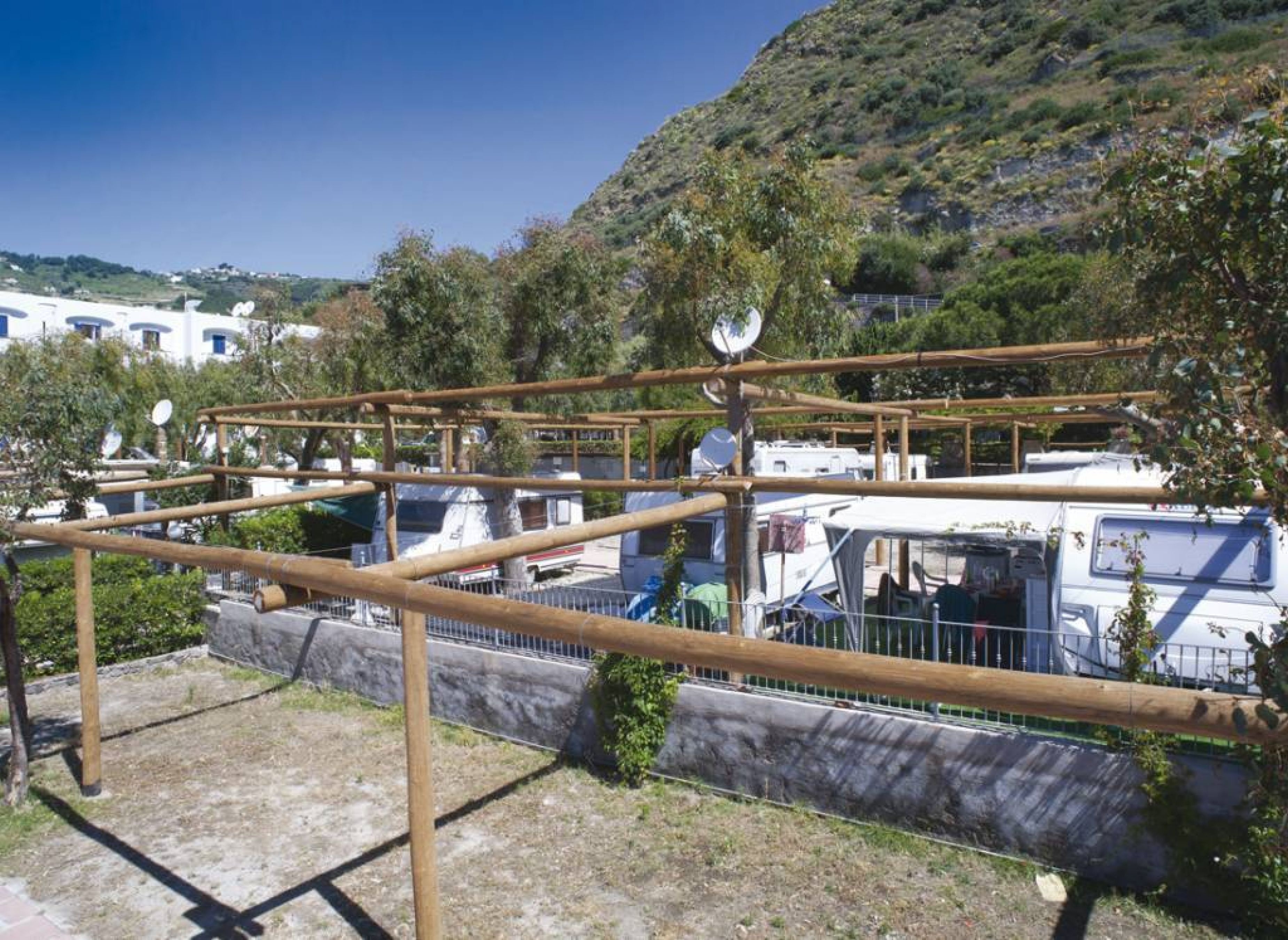 Ischia on the sea — Karavan Sitesi in Barano D'ischia