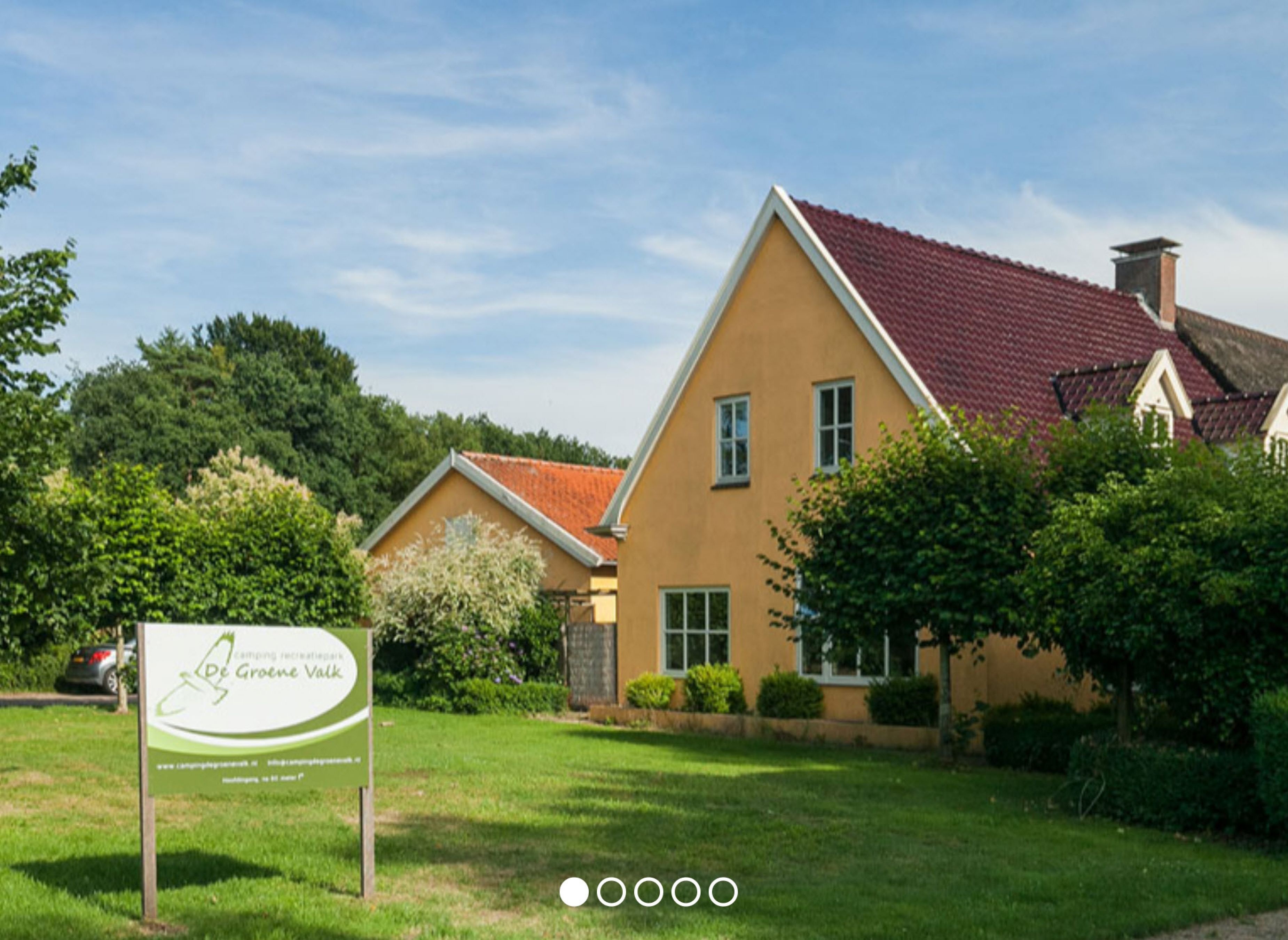 Camping Recreatiepark De Groene Valk — Area da campeggio in Zeegse