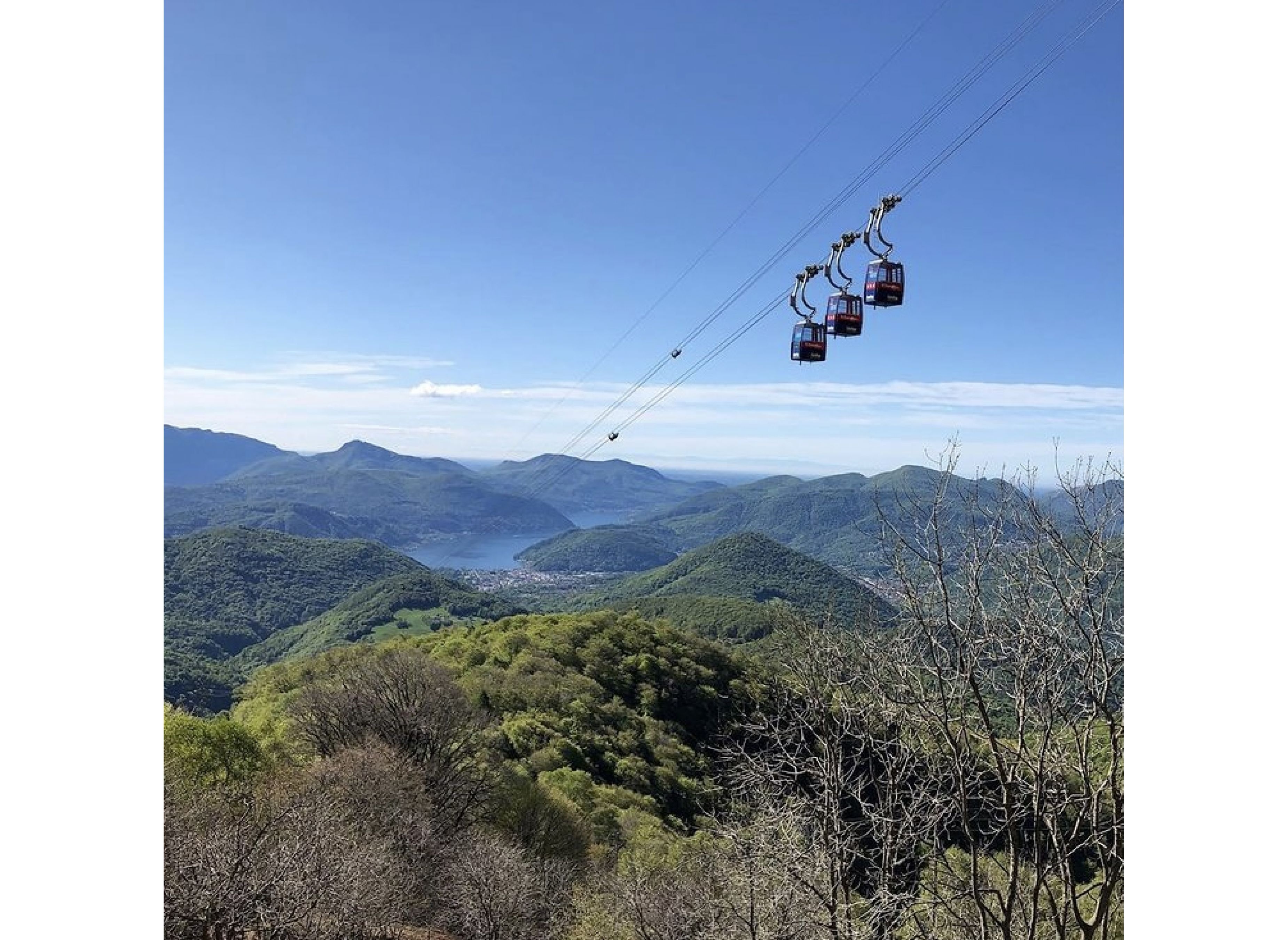 Lema Mountain Parking — Karavan Sitesi in Miglieglia