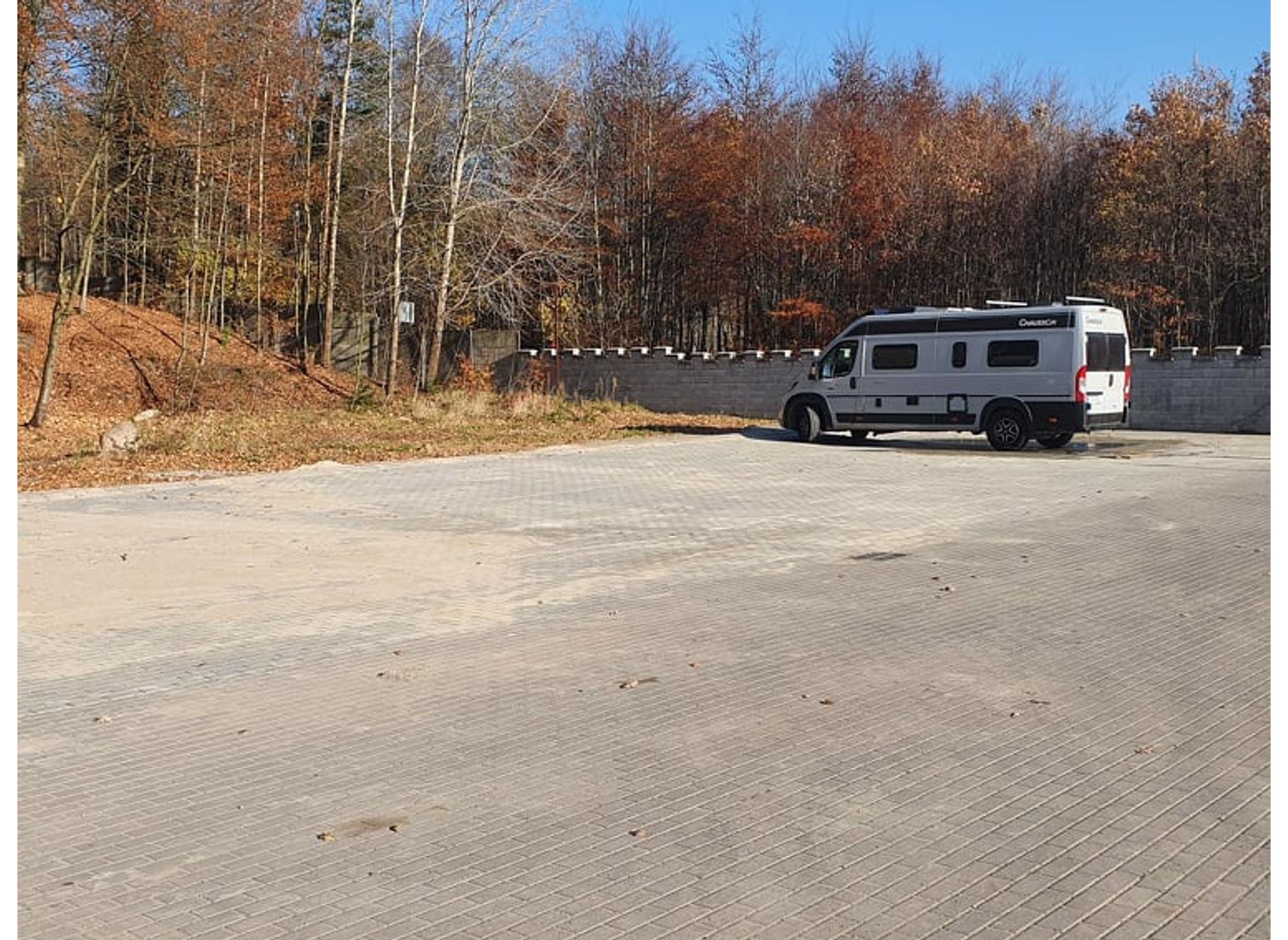 Camper parking in Grzybno — Campervan Site in Grzybno