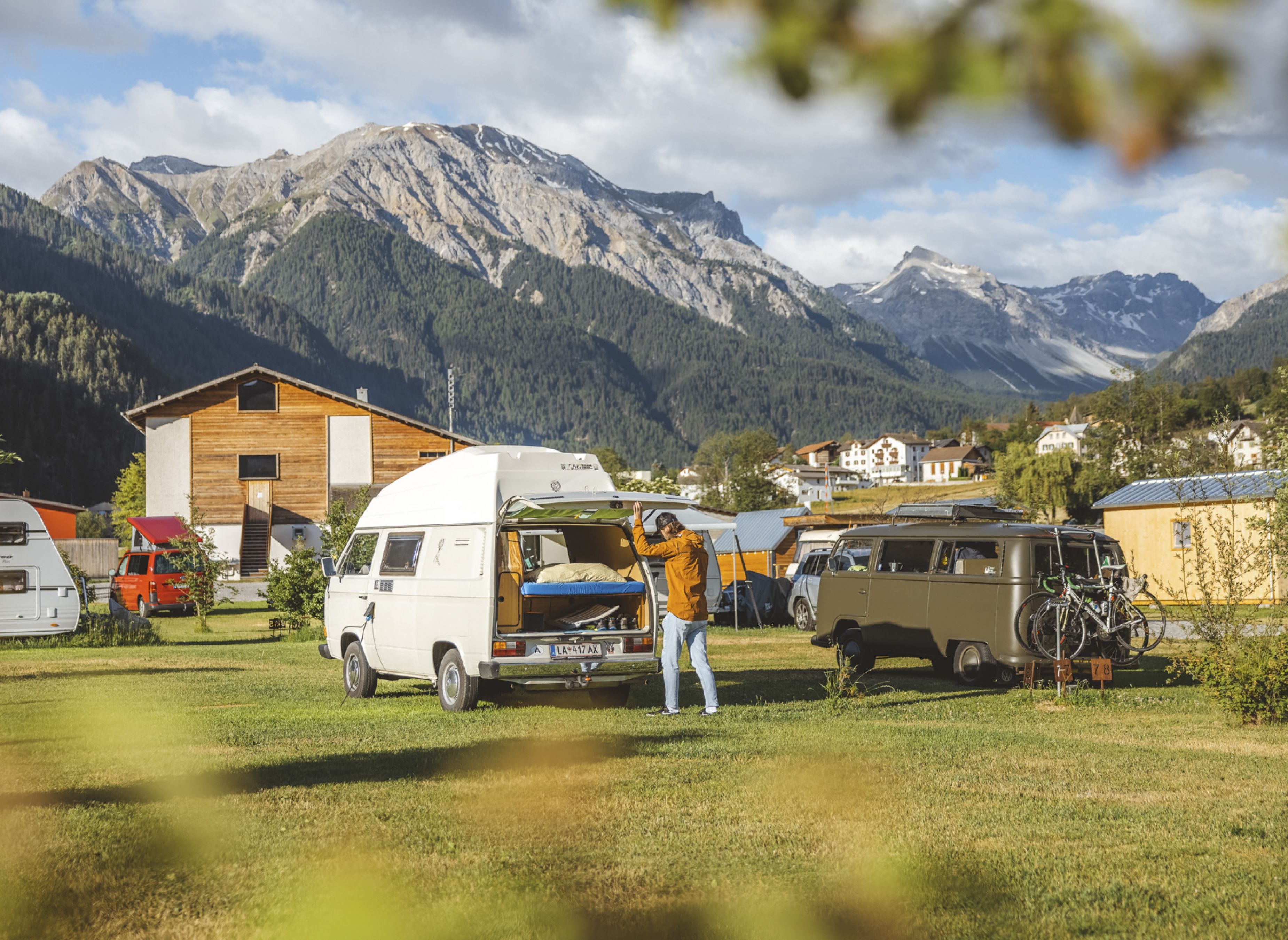 Camping Muglin AG — Sítio para autocaravanas in Val Müstair