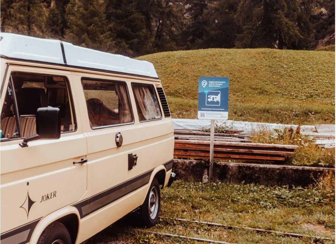 Cröt, Sägeplatz — Camperplaats in Avers