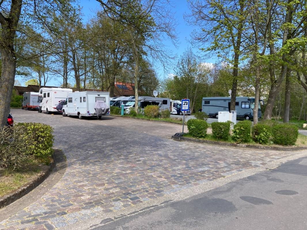 Wohnmobilplatz am Solemio — Camperplads in Stade