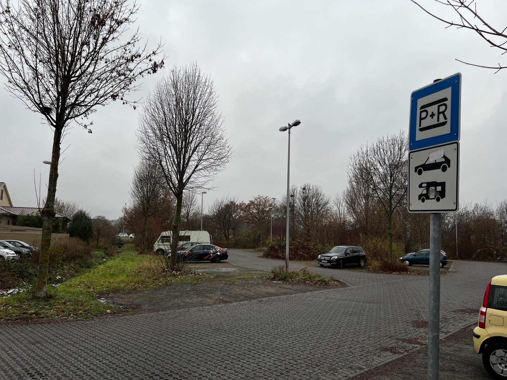 Stellplatz Hildesheim Frankenstraße — Ställplats in Hildesheim