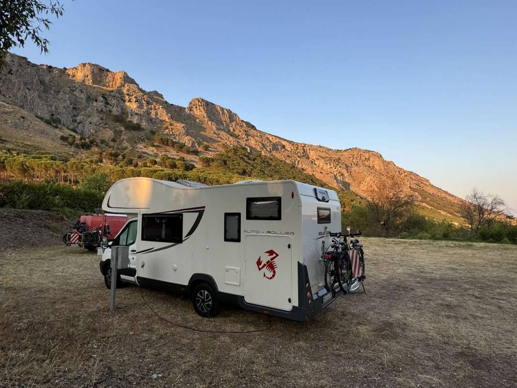 Area di sosta Vorea — Aire camping car in Frascineto