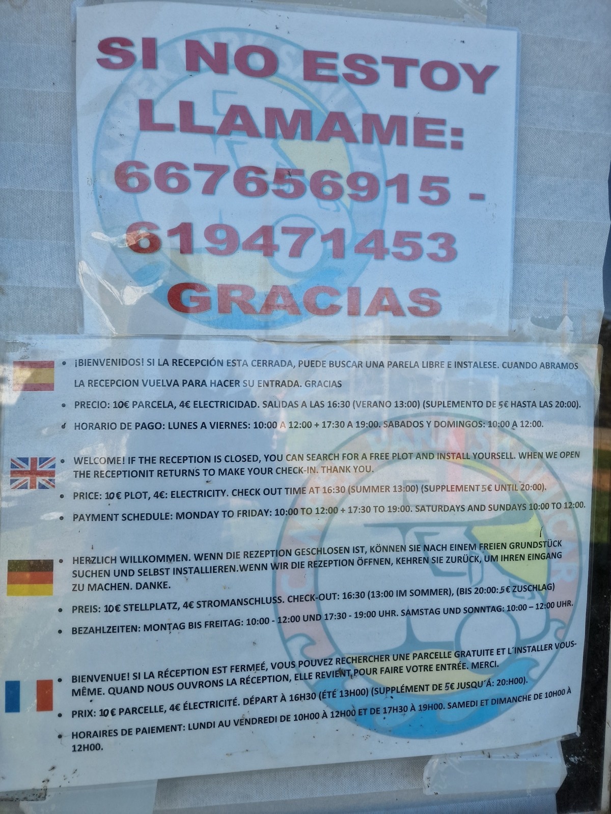 Sanlúcar de Barrameda,Carretera de la Jara — Campingplatz in Sanlúcar de Barrameda