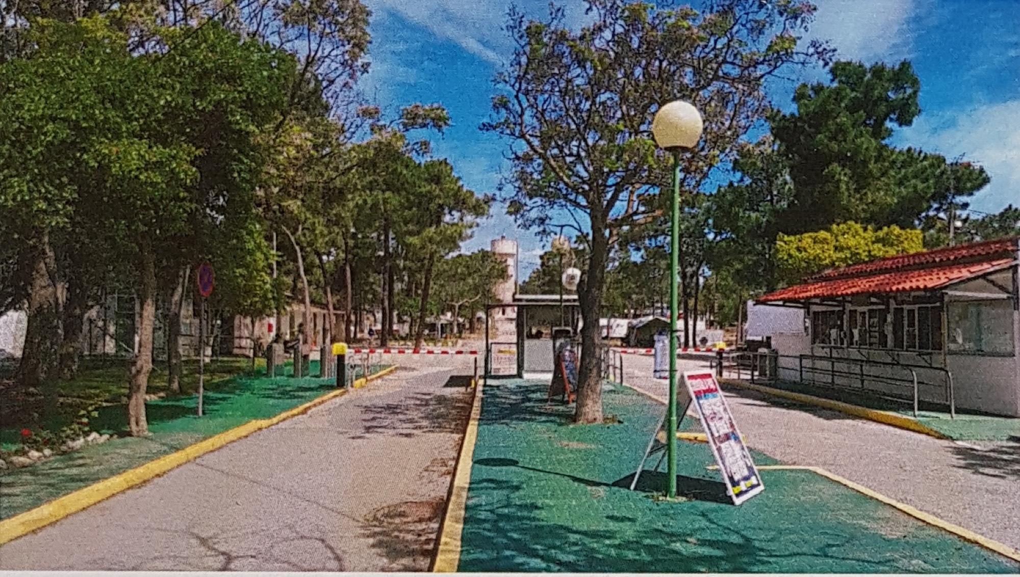 Campismo de Monte Gordo — Area da campeggio in Vila Real de Santo António