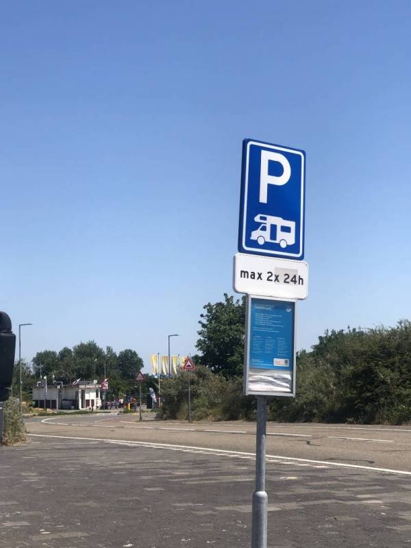 (geschlossen) Camperplaats Hoek van Holland — Stellplatz in Hoek van Holland