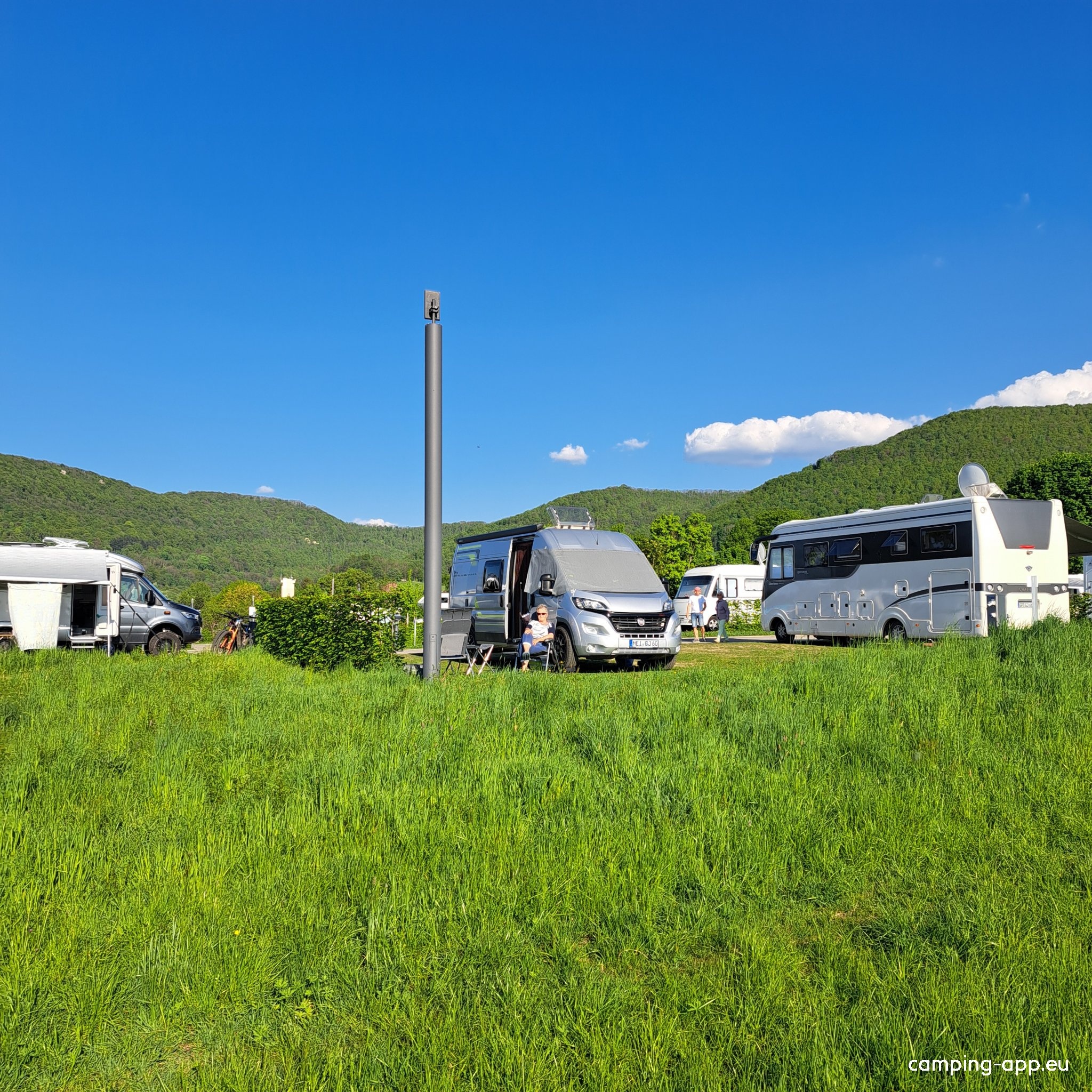 Wohnmobilstellplatz Panorama Therme Beuren — Campervan Site in Beuren