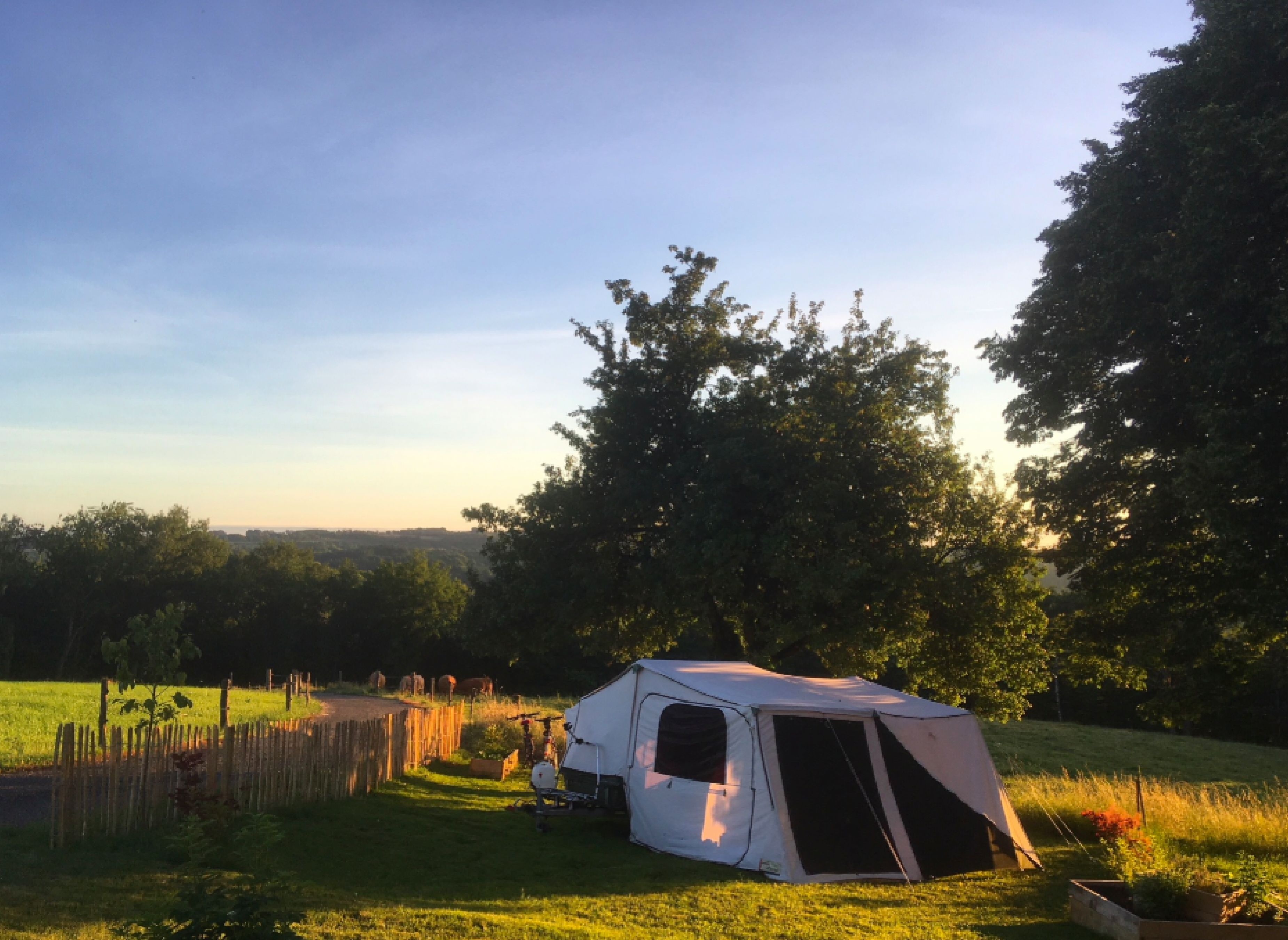 Vivre à Marceau — Camping Site in Gorses