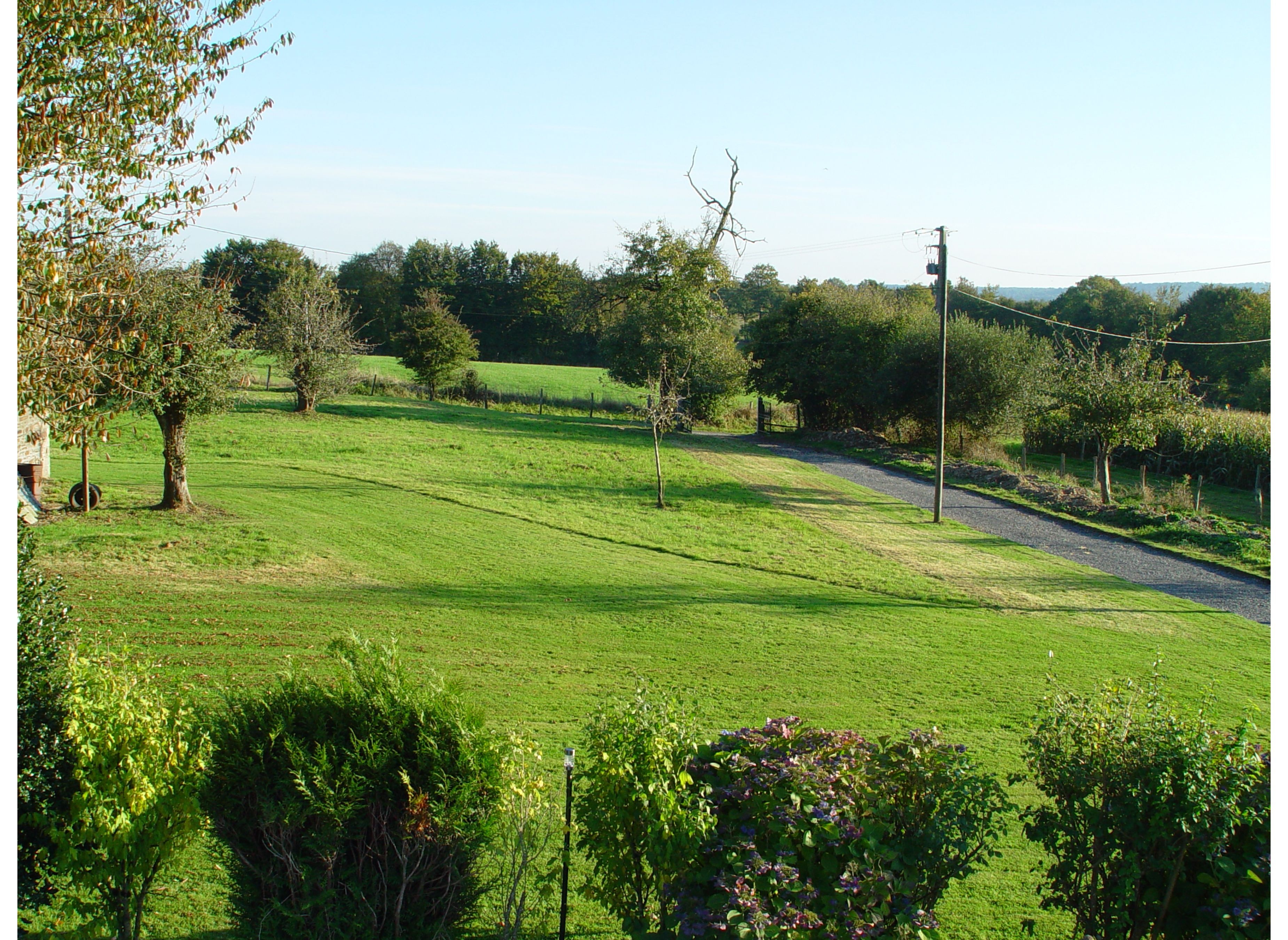 In our garden — Campingplats in Tinchebray-Bocage