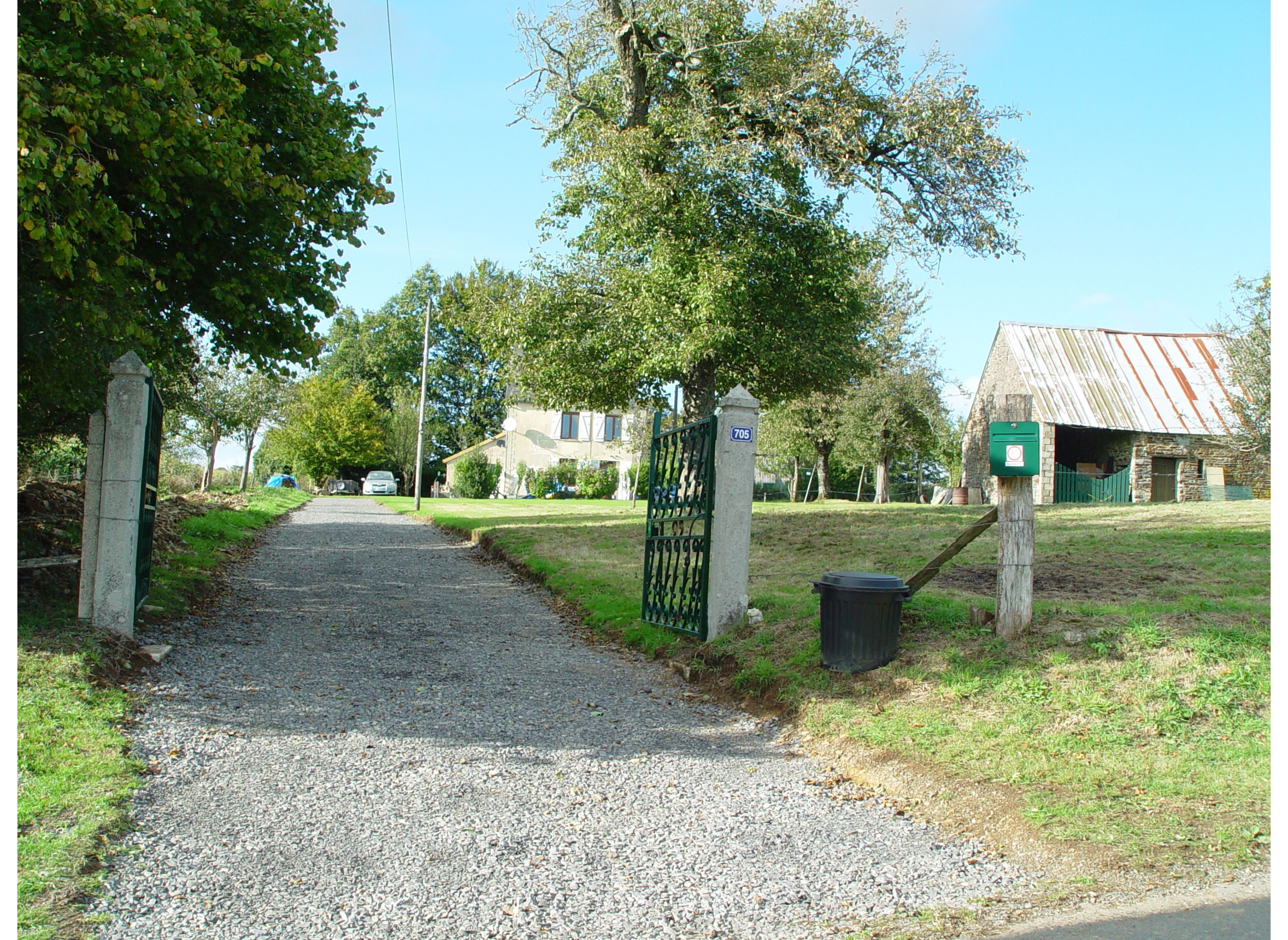 In our garden — Campingplats in Tinchebray-Bocage