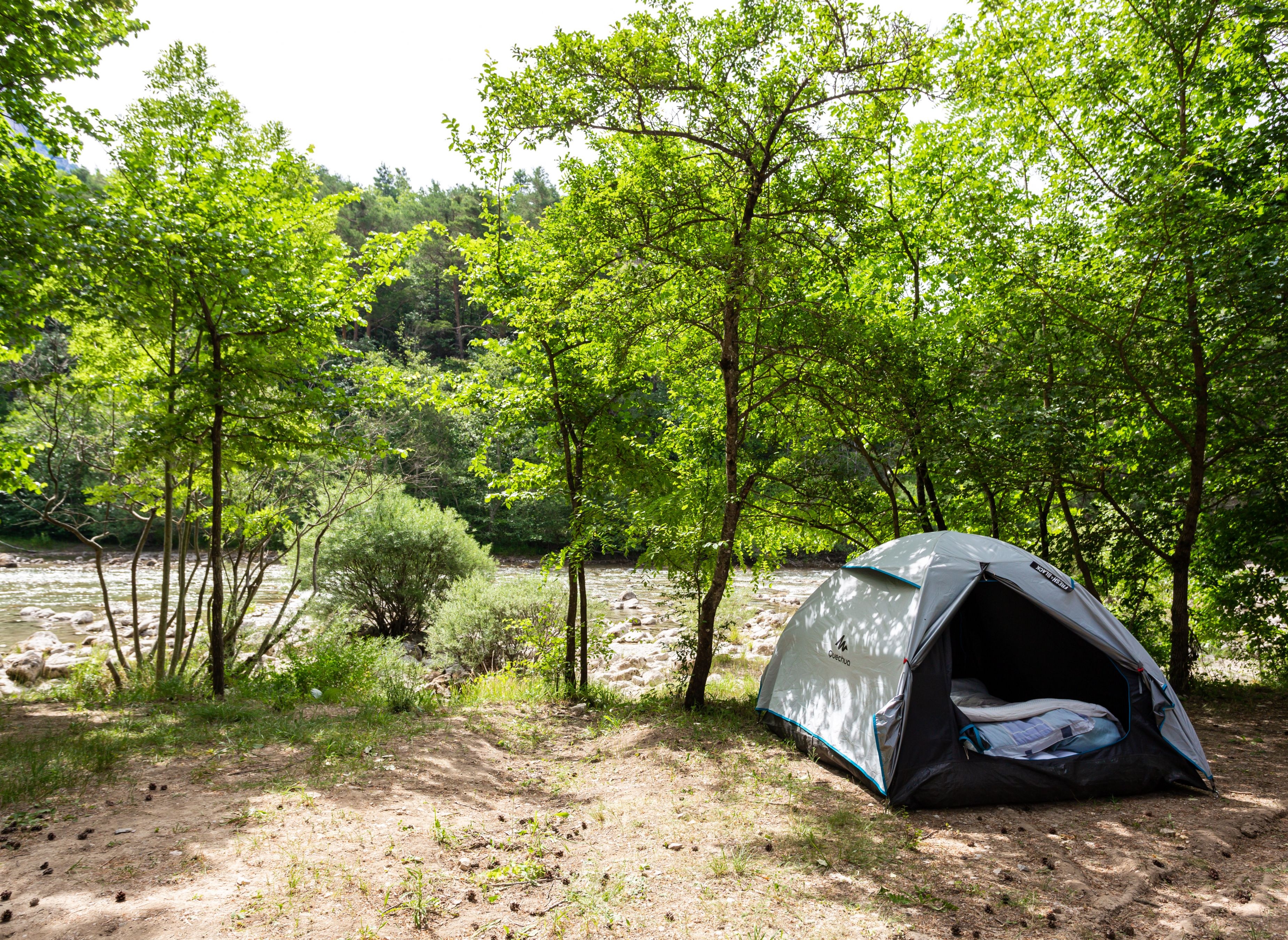 Camping Chasteuil Verdon Provence — Campervan Site in Gorges du Verdon
