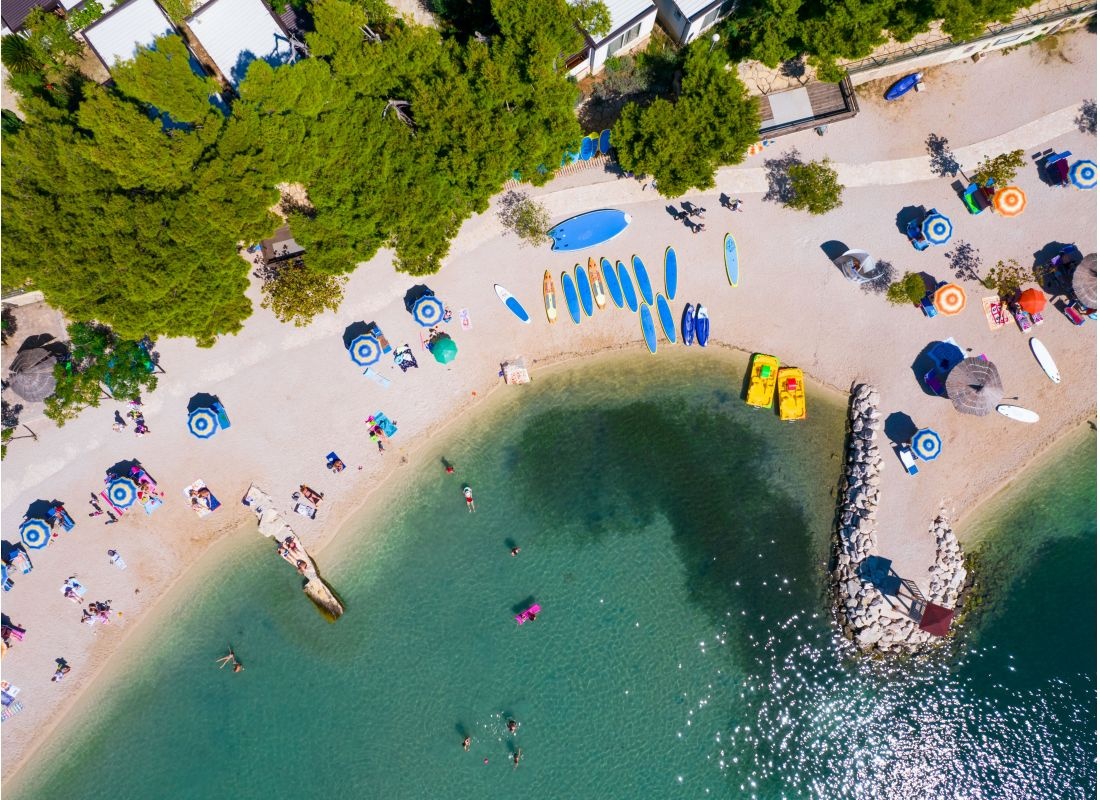 Camping Stobrec Split — Stellplatz in Stobreč