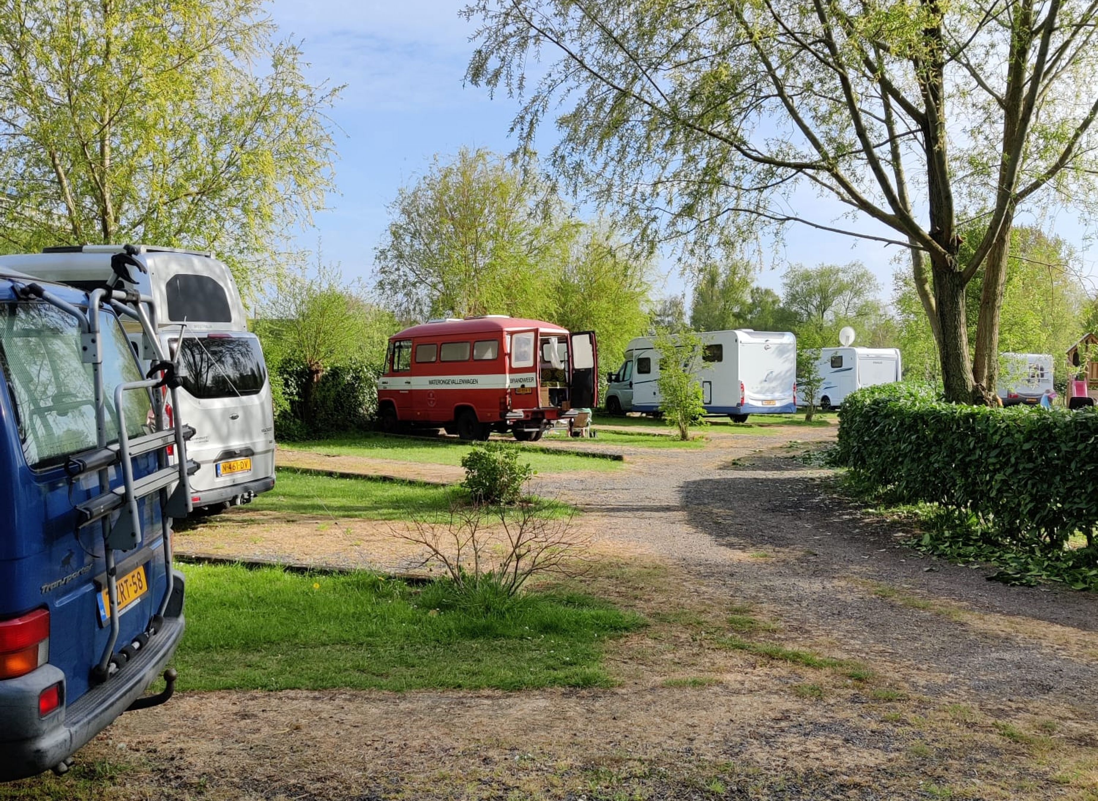 Camping Taniaburg — Area da campeggio in Leeuwarden