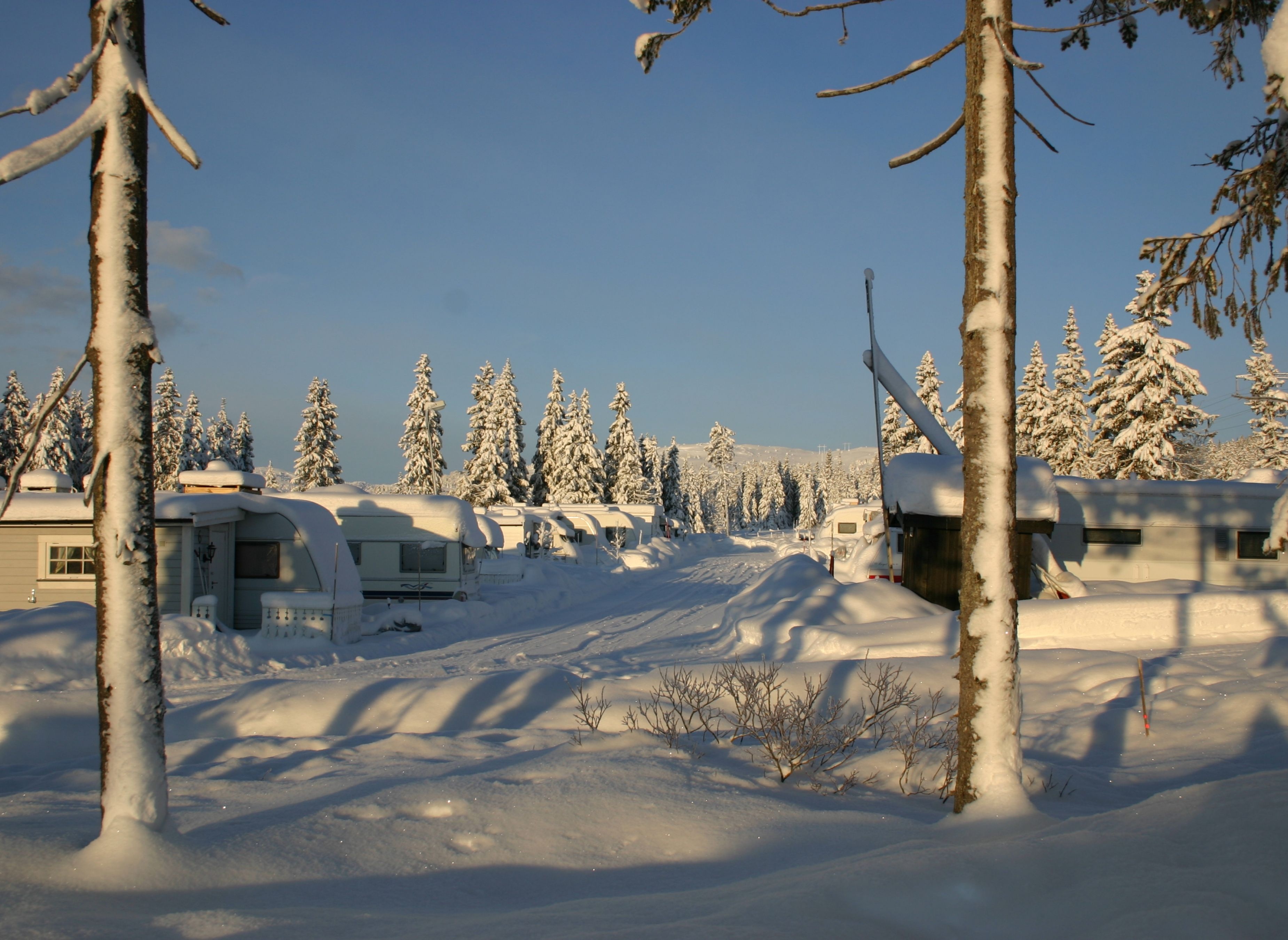 Skei Caravan, Skeikampen, Norge — Kemp in Skeikampen