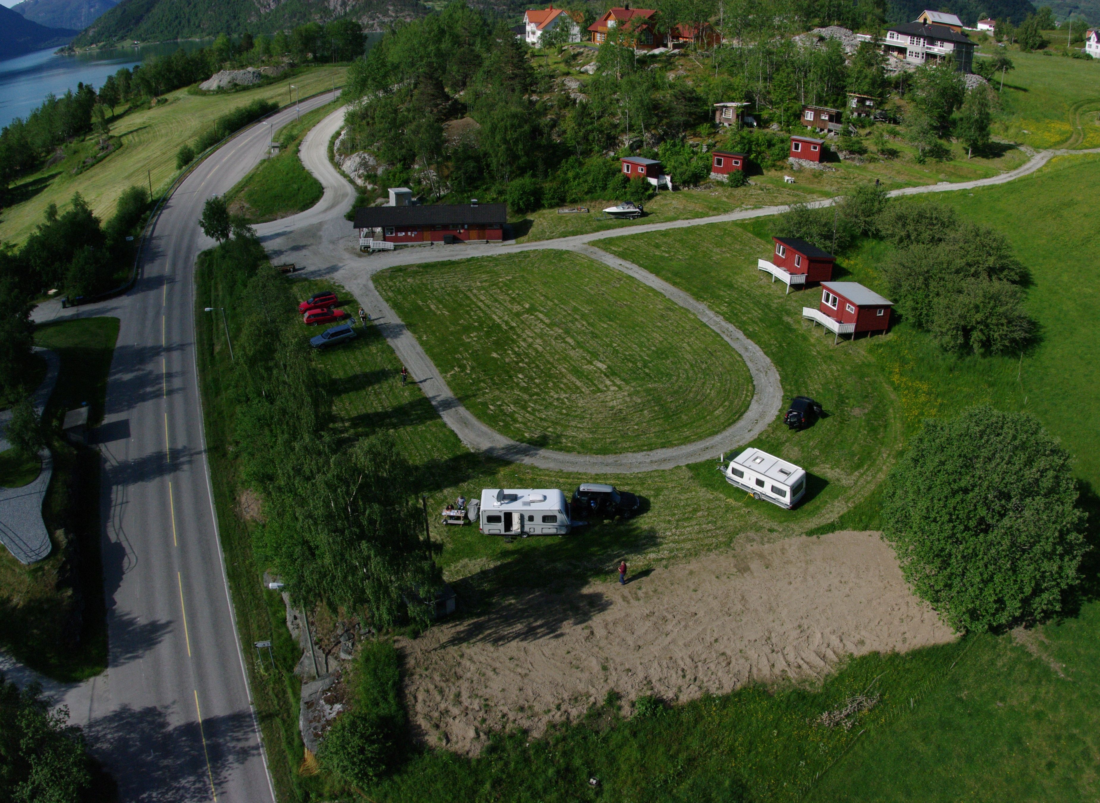 Tidligere campingplass — Camping in Høyheimsvik