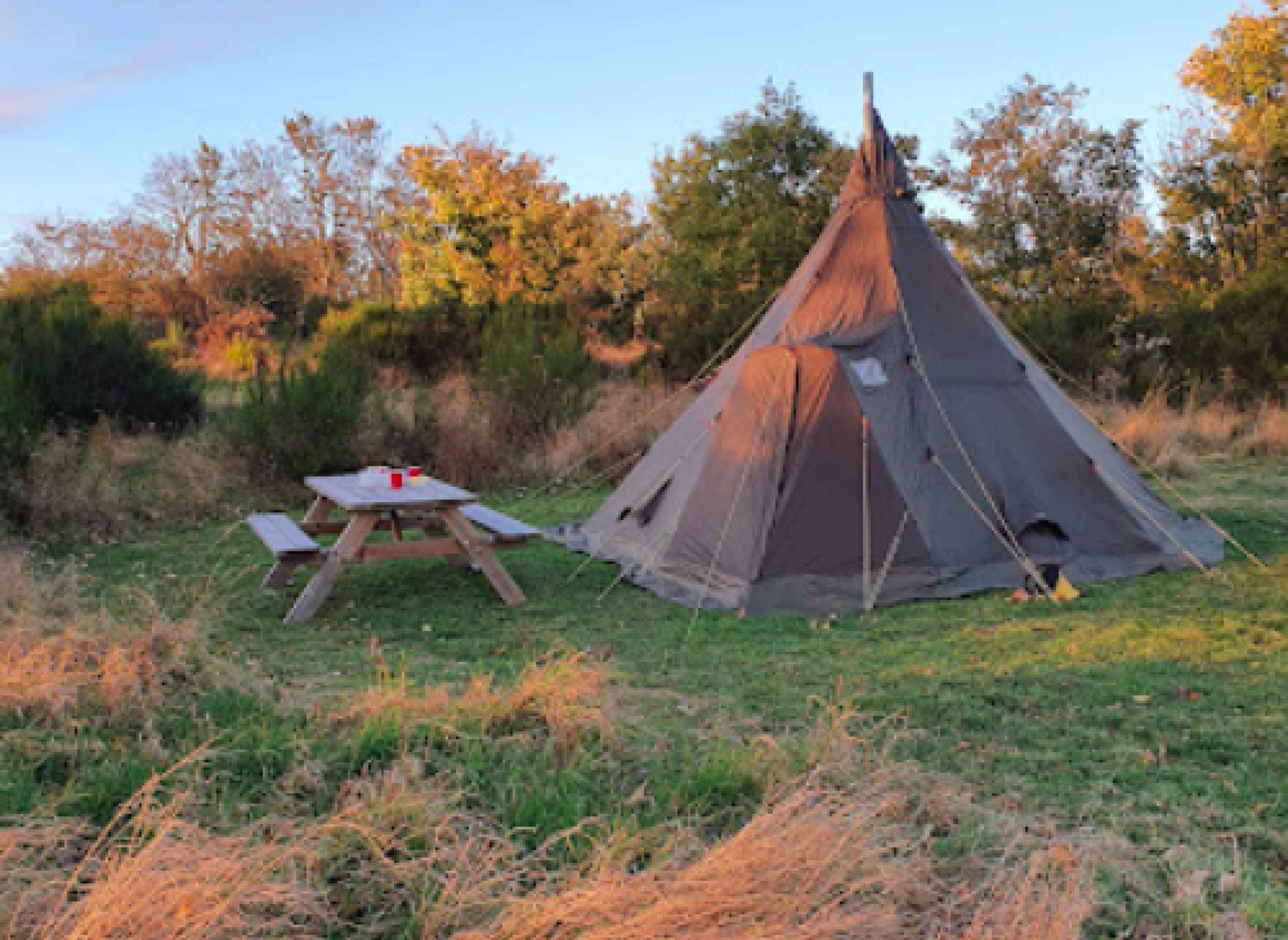 Domaine des Rêves — Campingplats in Gouttières