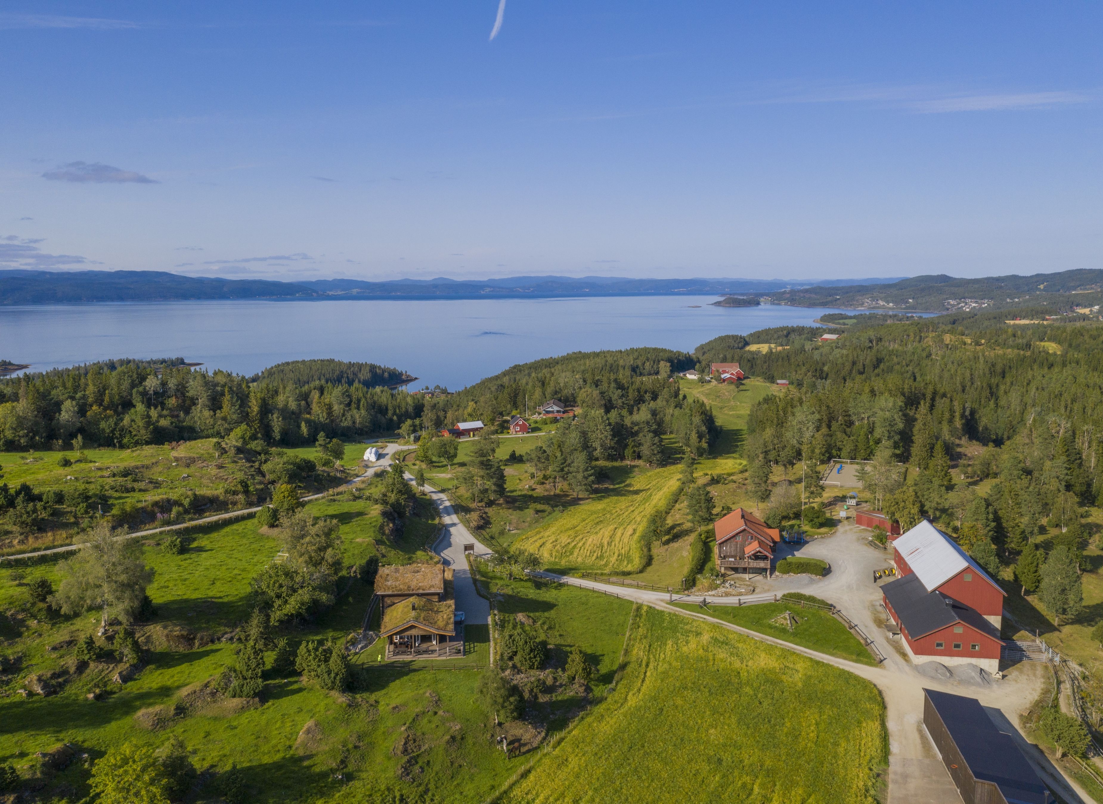 Snerting Ranch — Area da campeggio in Inderøy