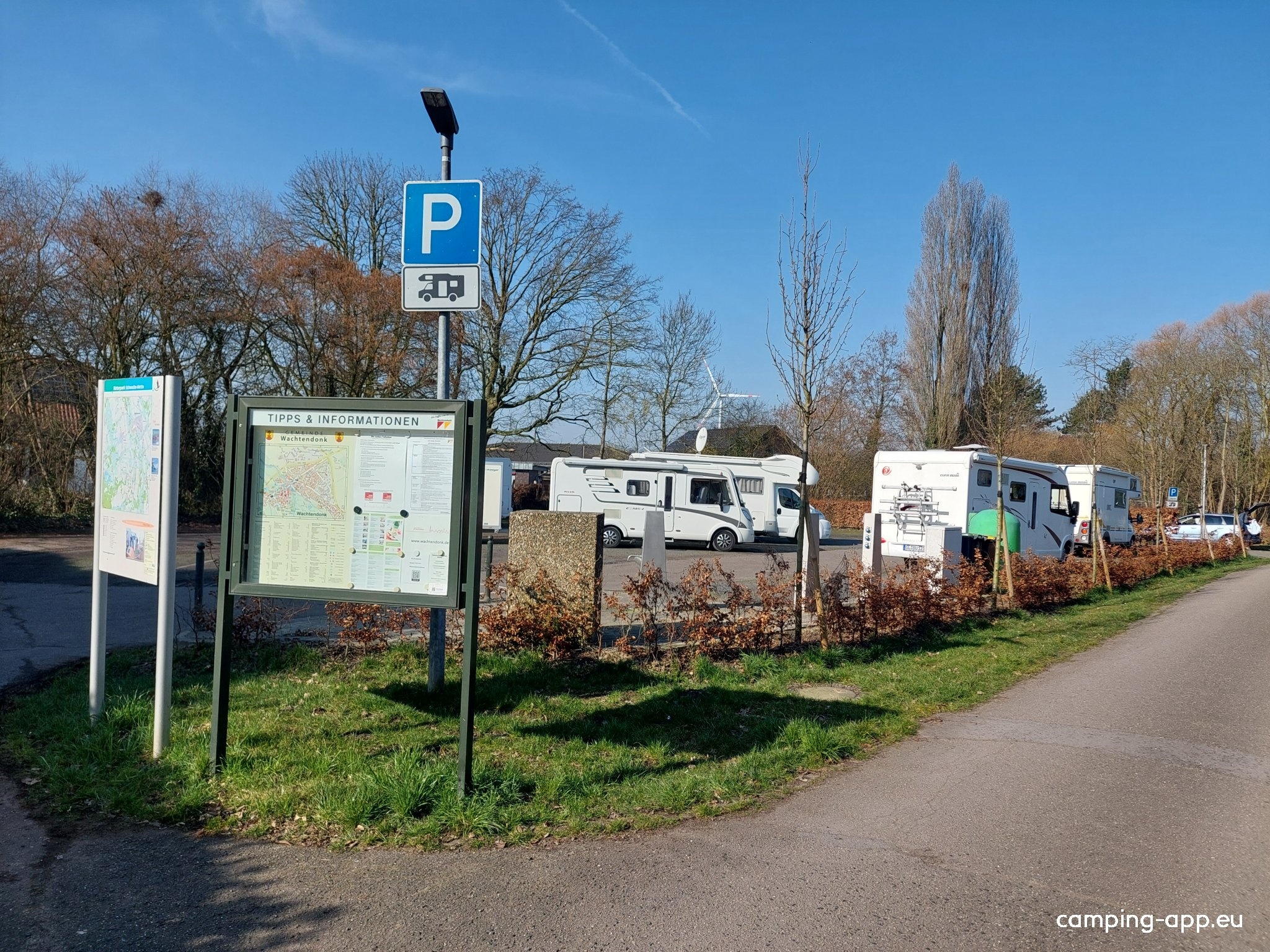 Stellplatz Wachtendonk — Sítio para autocaravanas in Wachtendonk
