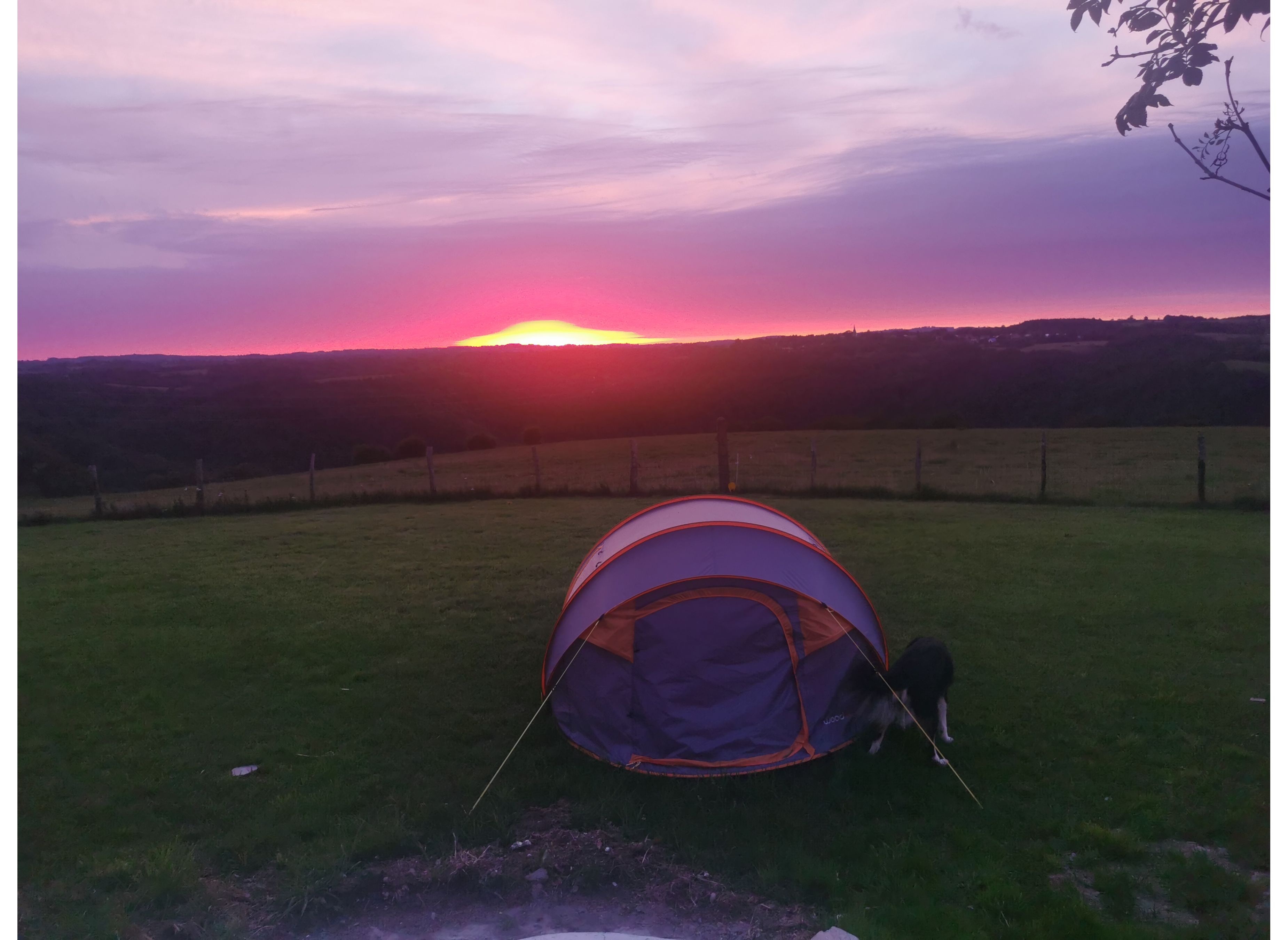 Le petit paradis — Camping in Queuille