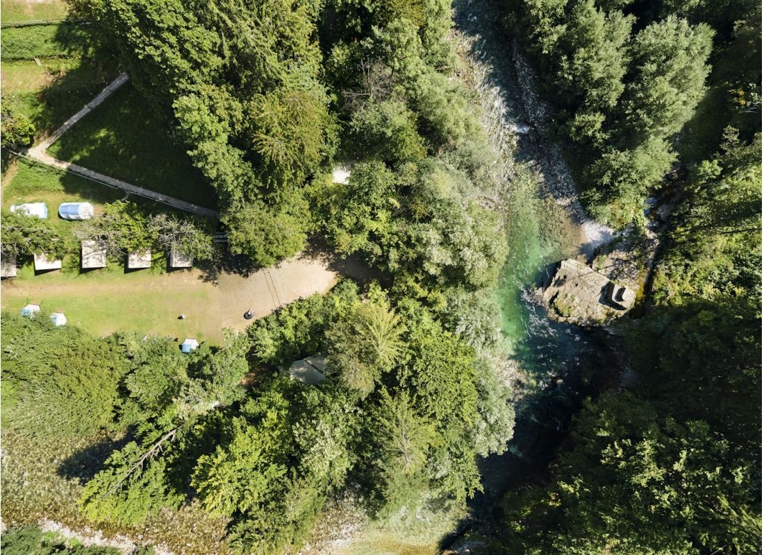 Forest Camping Morzije — Sítio de acampamento in Ljubno ob Savinji