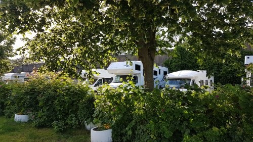 Stellplatz Fischereihafen Travemünde — Ställplats in Lübeck