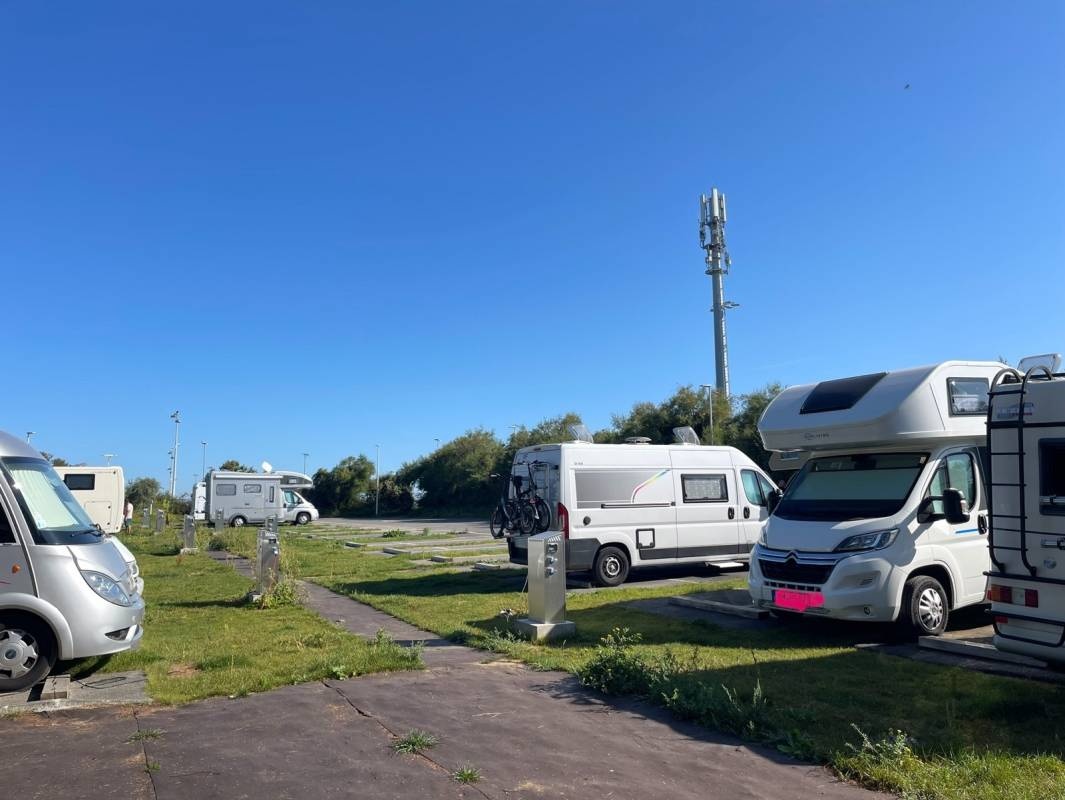 Stellplatz Ouistreham — Bobilplass in 