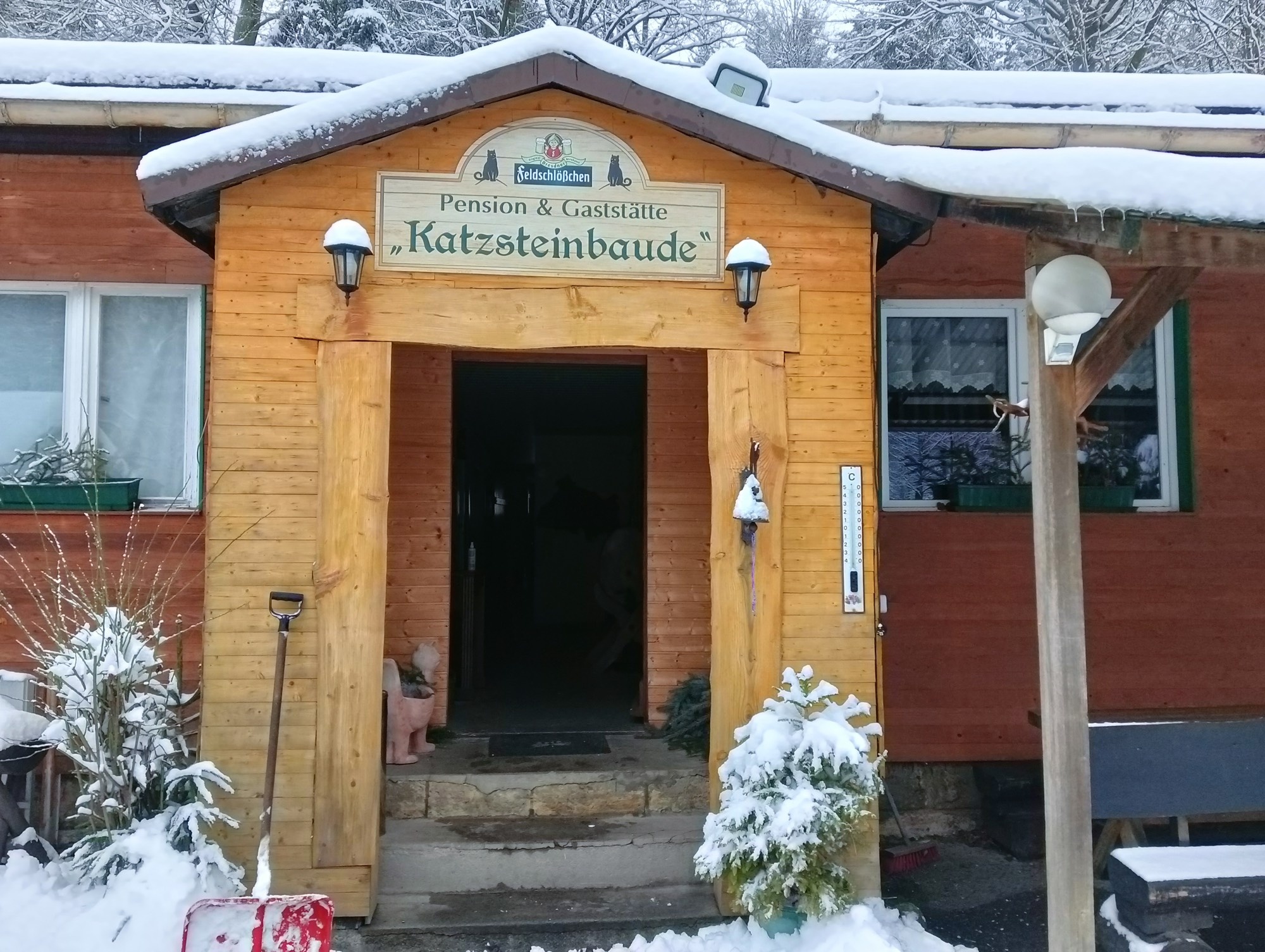 Katzsteinbaude — Sítio para autocaravanas in Cunnersdorf