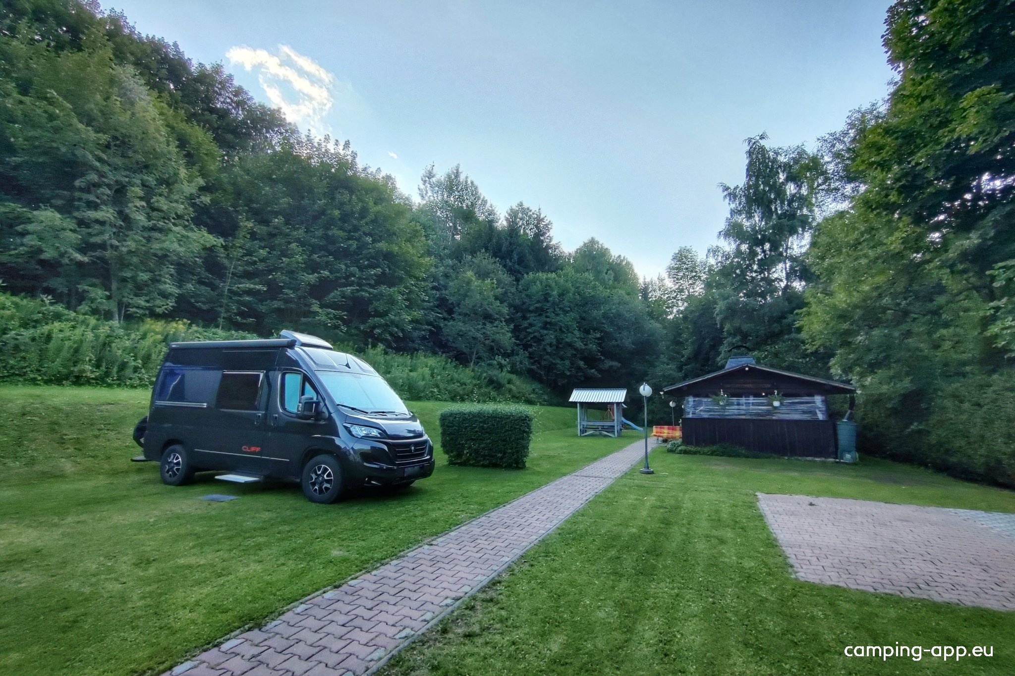 Camping Himmelmühle — Camperplads in Thermalbad Wiesenbad