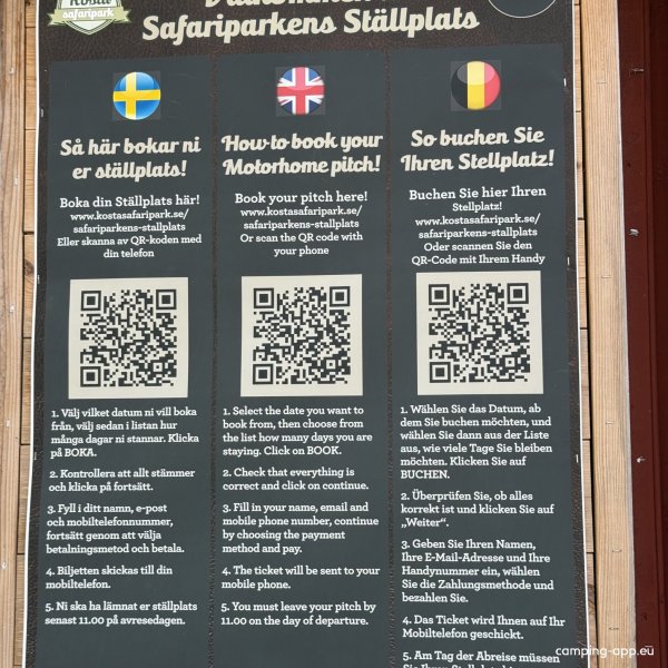 Kosta Safaripark Stellplatz — Foto 3