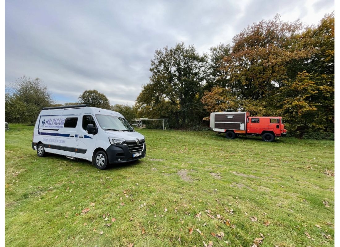 Auf der Obstwiese in Dorsten — Aire camping car in Dorsten