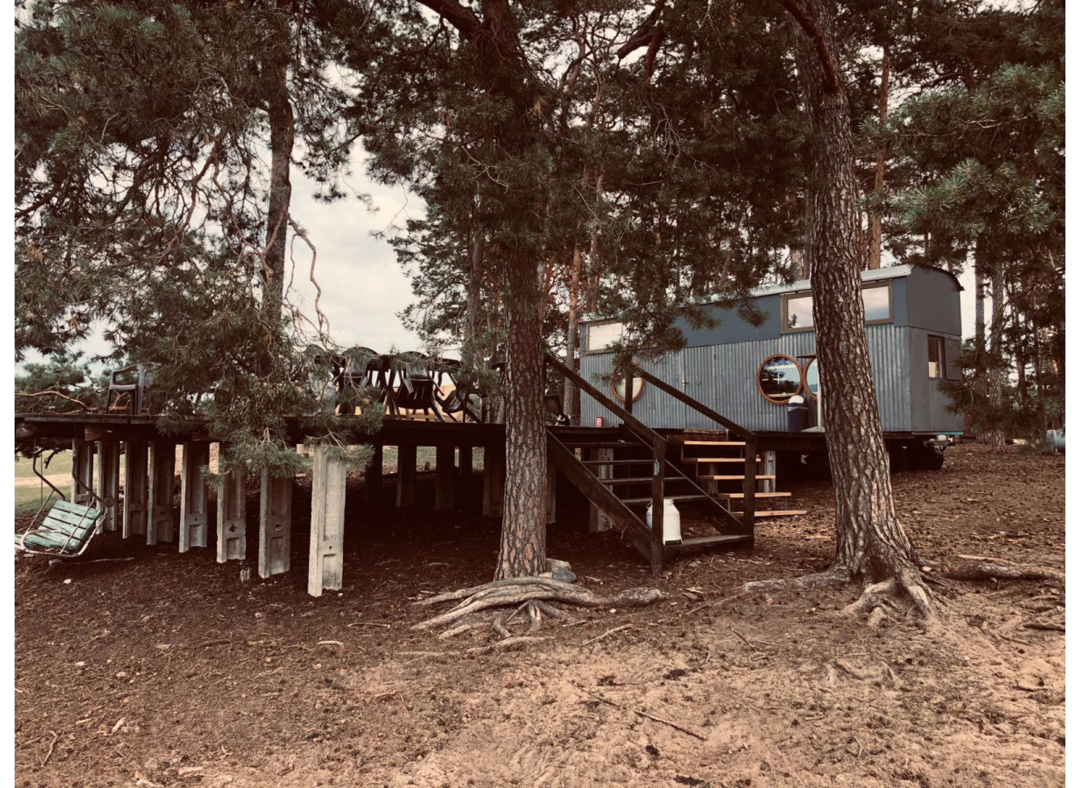 Wilder Weinberg — Karavan Sitesi in Kade