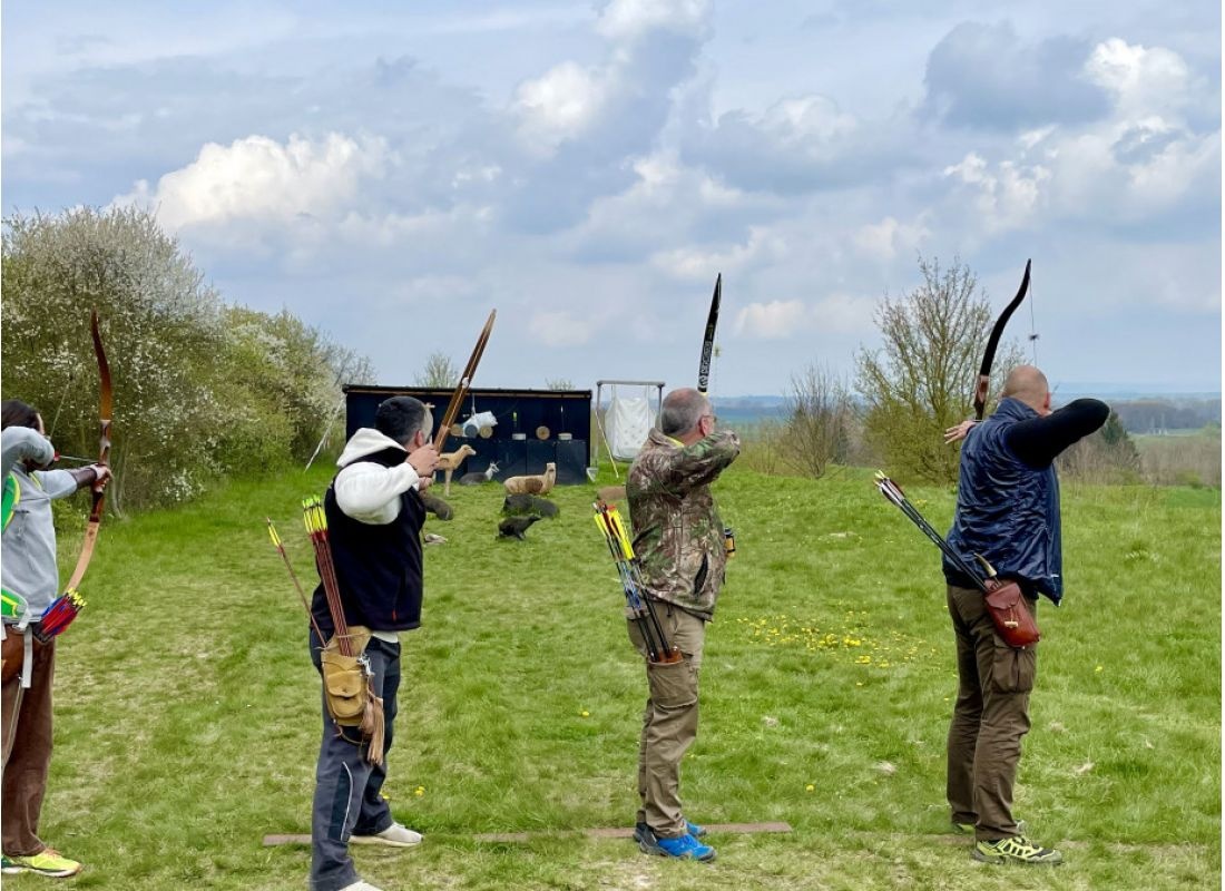 Stellplatz im Grünen in Bad Langensalza — Camperplaats in Bad Langensalza