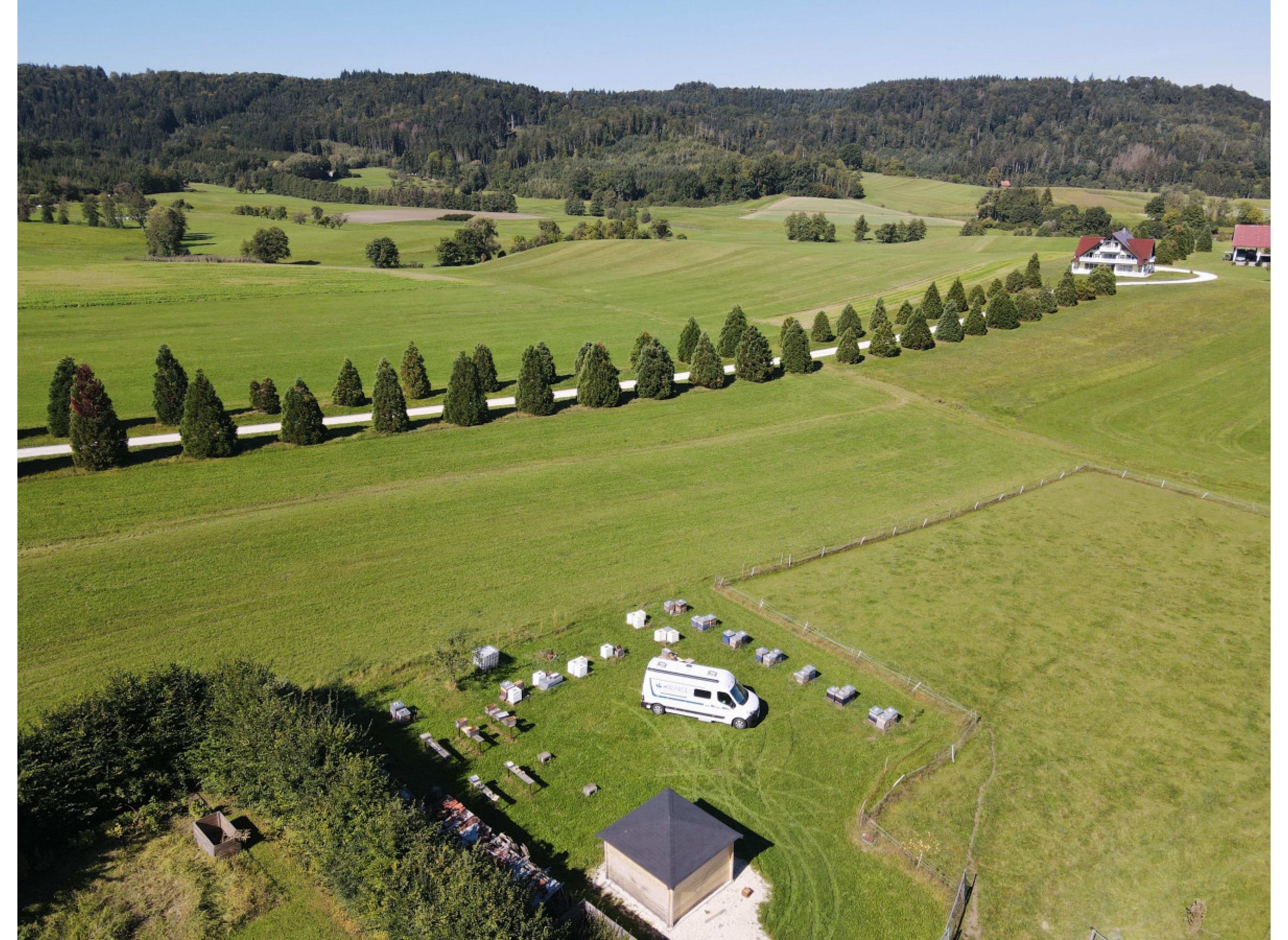 Am Waldrand mit Weitblick #2 — Karavan Sitesi in Gaildorf