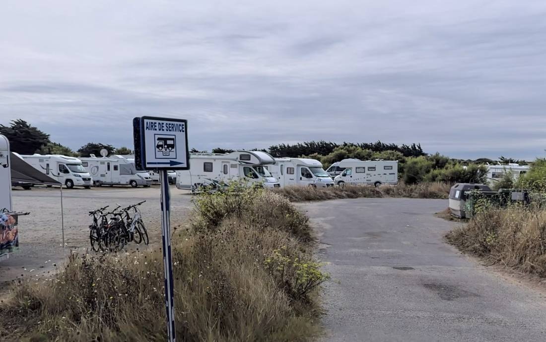 Stellplatz Quiberon — Aire camping car in Quiberon