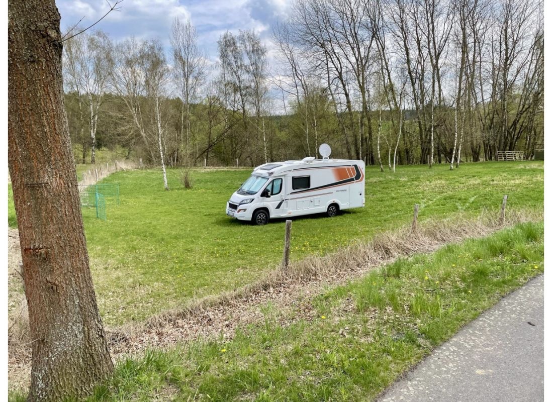 Auf der Schafweide — Campervan Site in Waldsassen