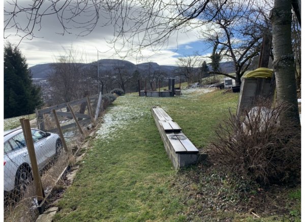 Stellplatz über den Dächern Pfullingens