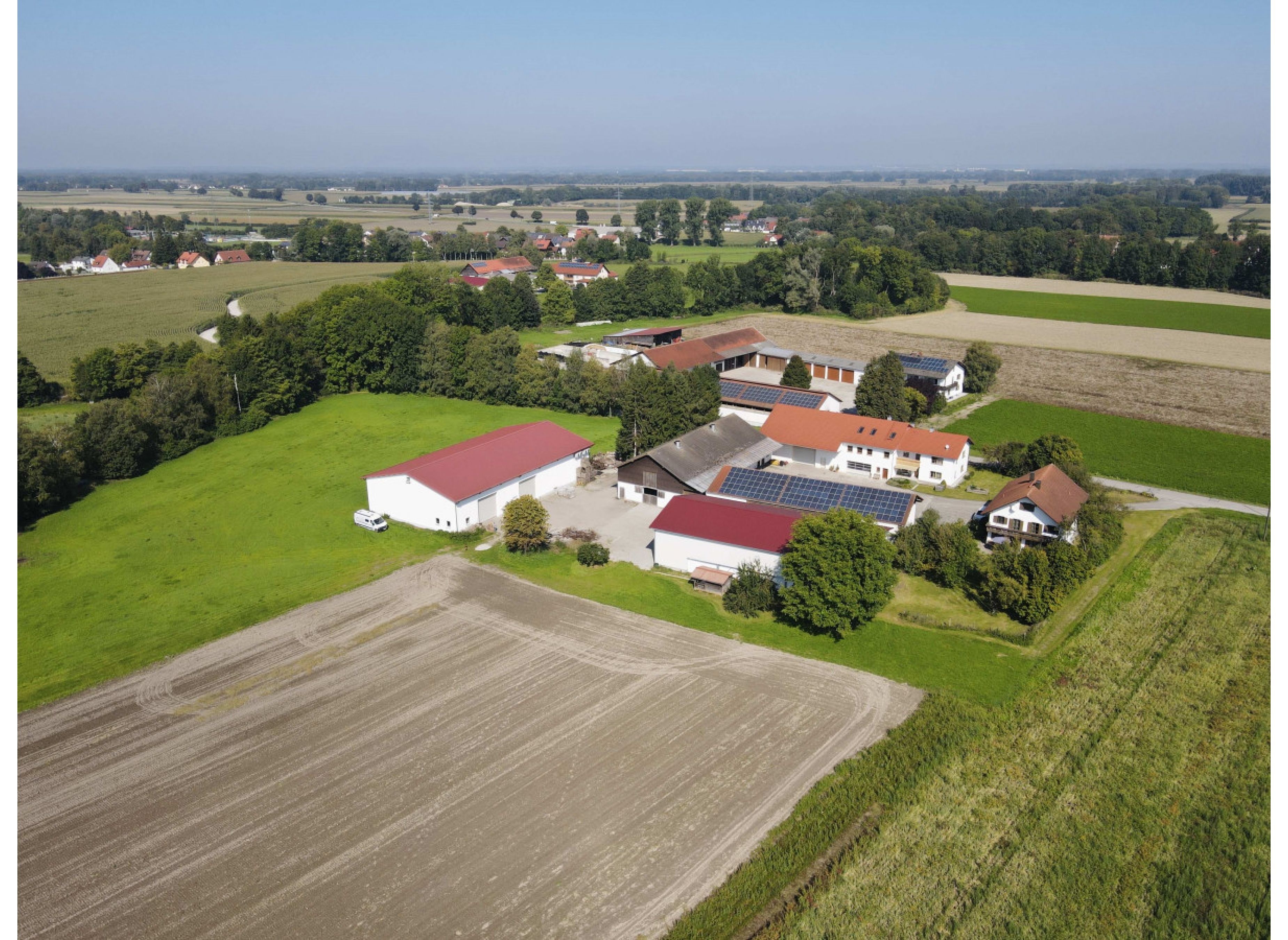 Wiese in ruhiger Lage — Area di sosta in Moosinning