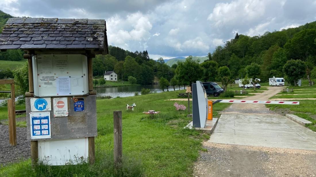 WoMo Stellplatz Bonac-Irazein — Ställplats in Bonac-Irazein